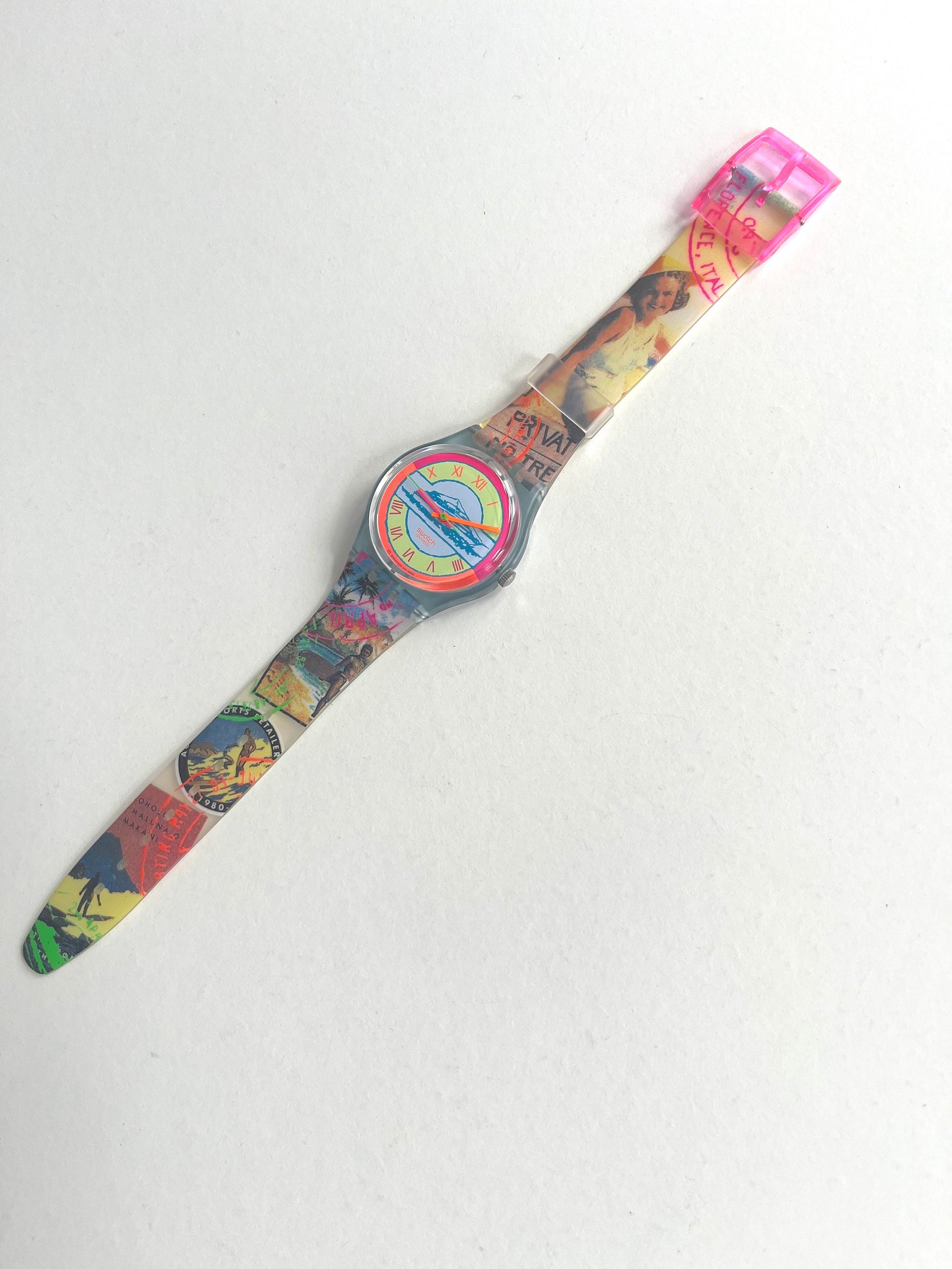 Swatch Gent POSTCARD GN127 (1993)