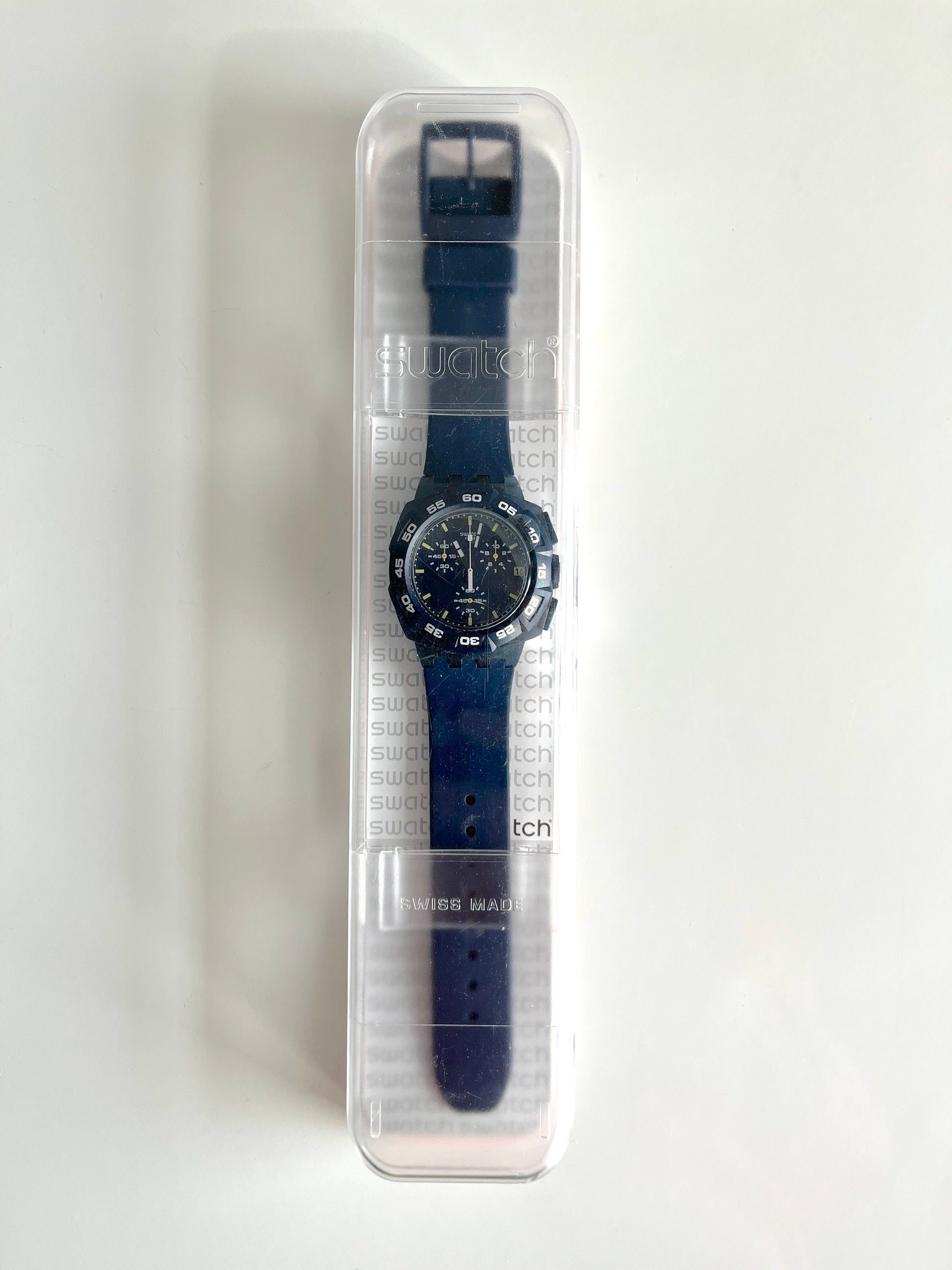 Swatch New Chrono BLUE HERO SUIN4020 (2017)
