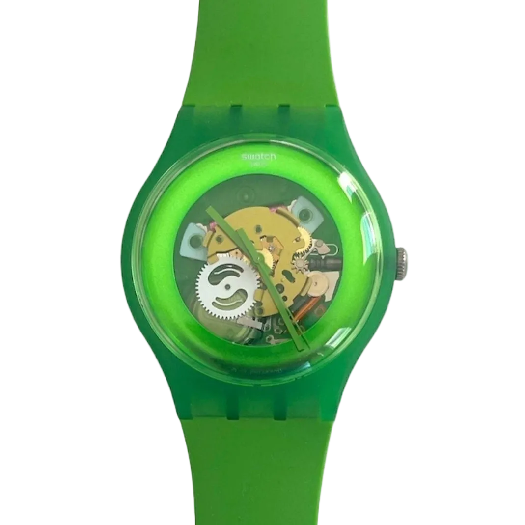 Swatch New Gent GREEN LACQUERED SUOG103 (2012)