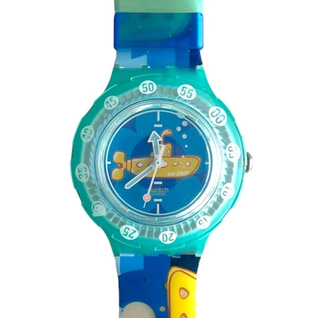 Swatch Scuba200 YELLOW SUB SDL101 (1998)