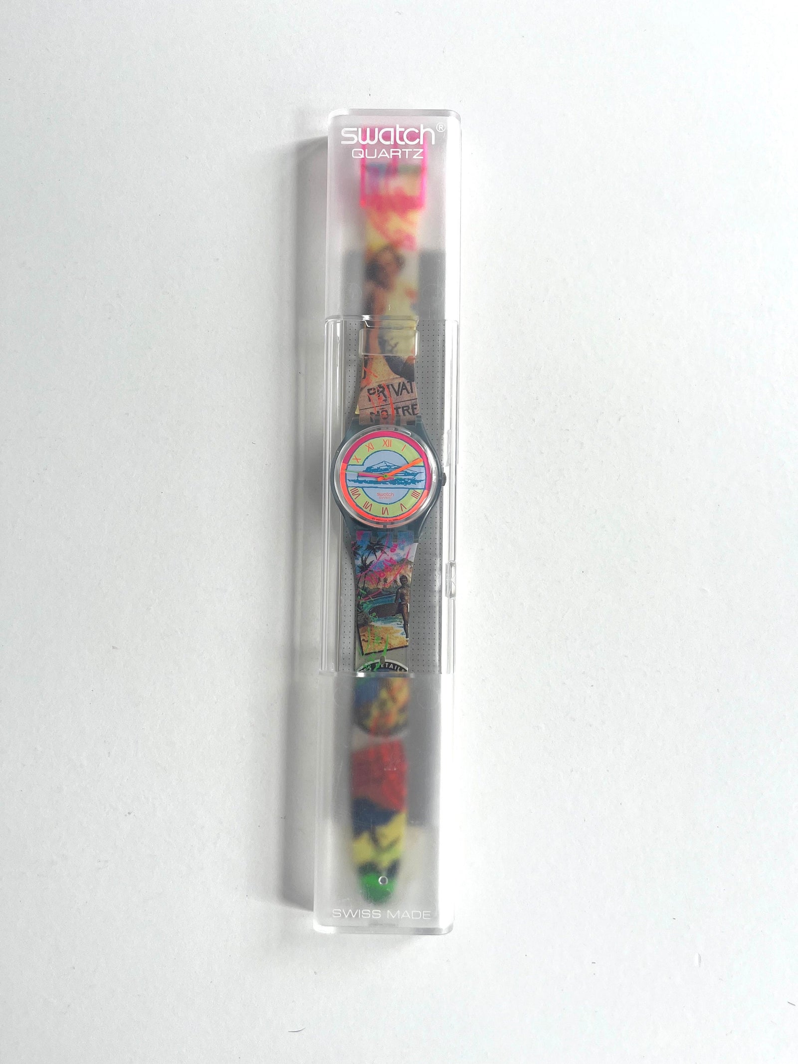 Swatch Gent POSTCARD GN127 (1993)