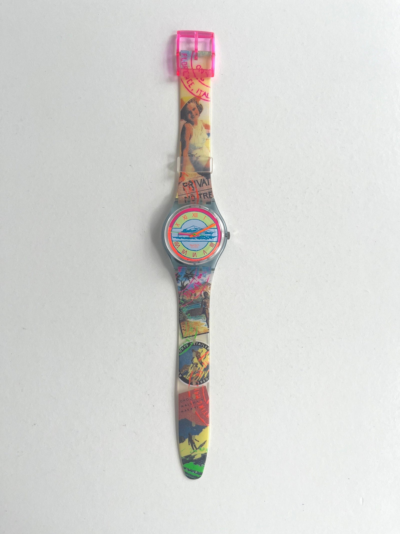Swatch Gent POSTCARD GN127 (1993)