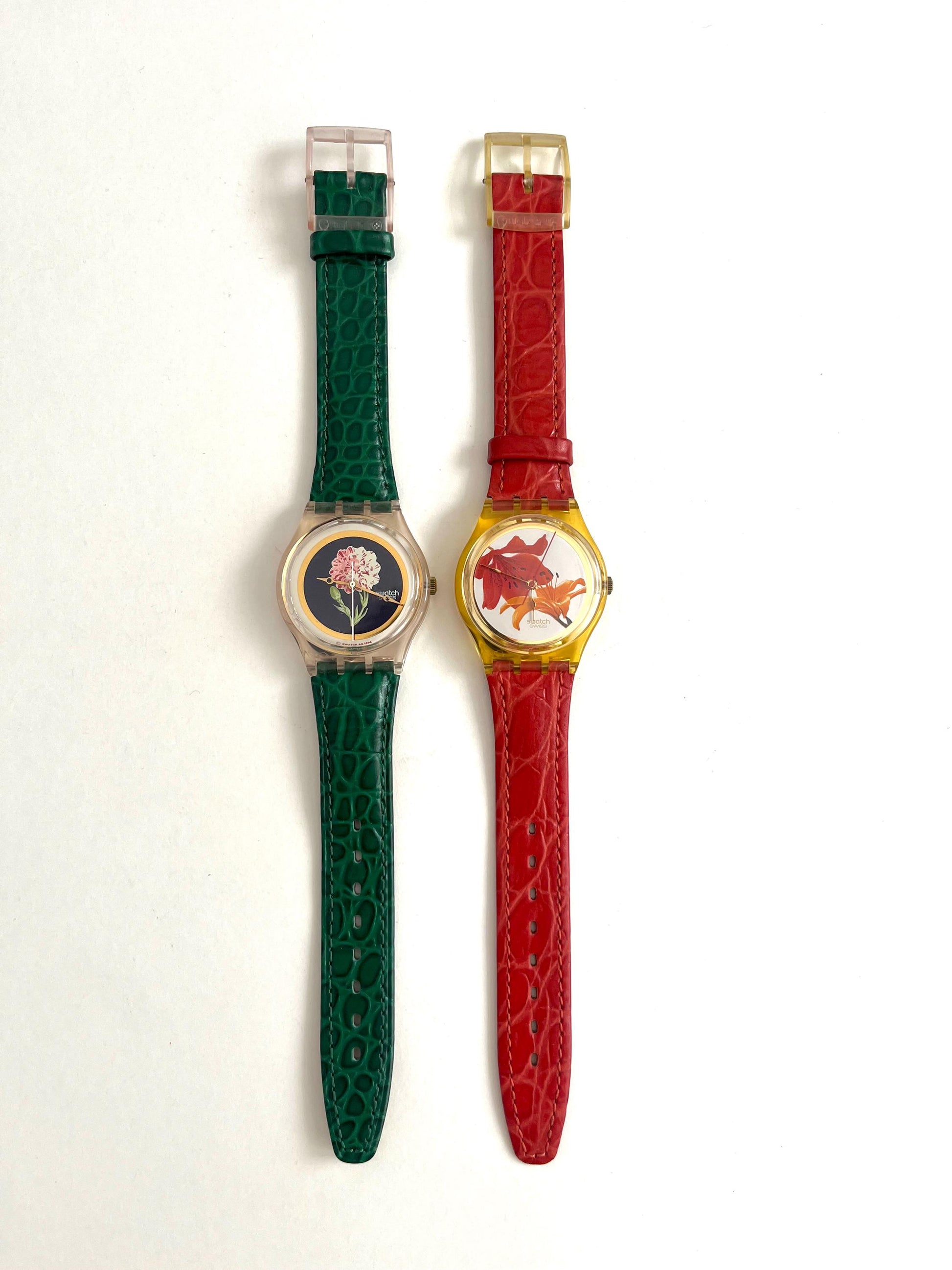 Swatch Gent ROSATHEA GP110 & LYLIUM GJ114 (1995)