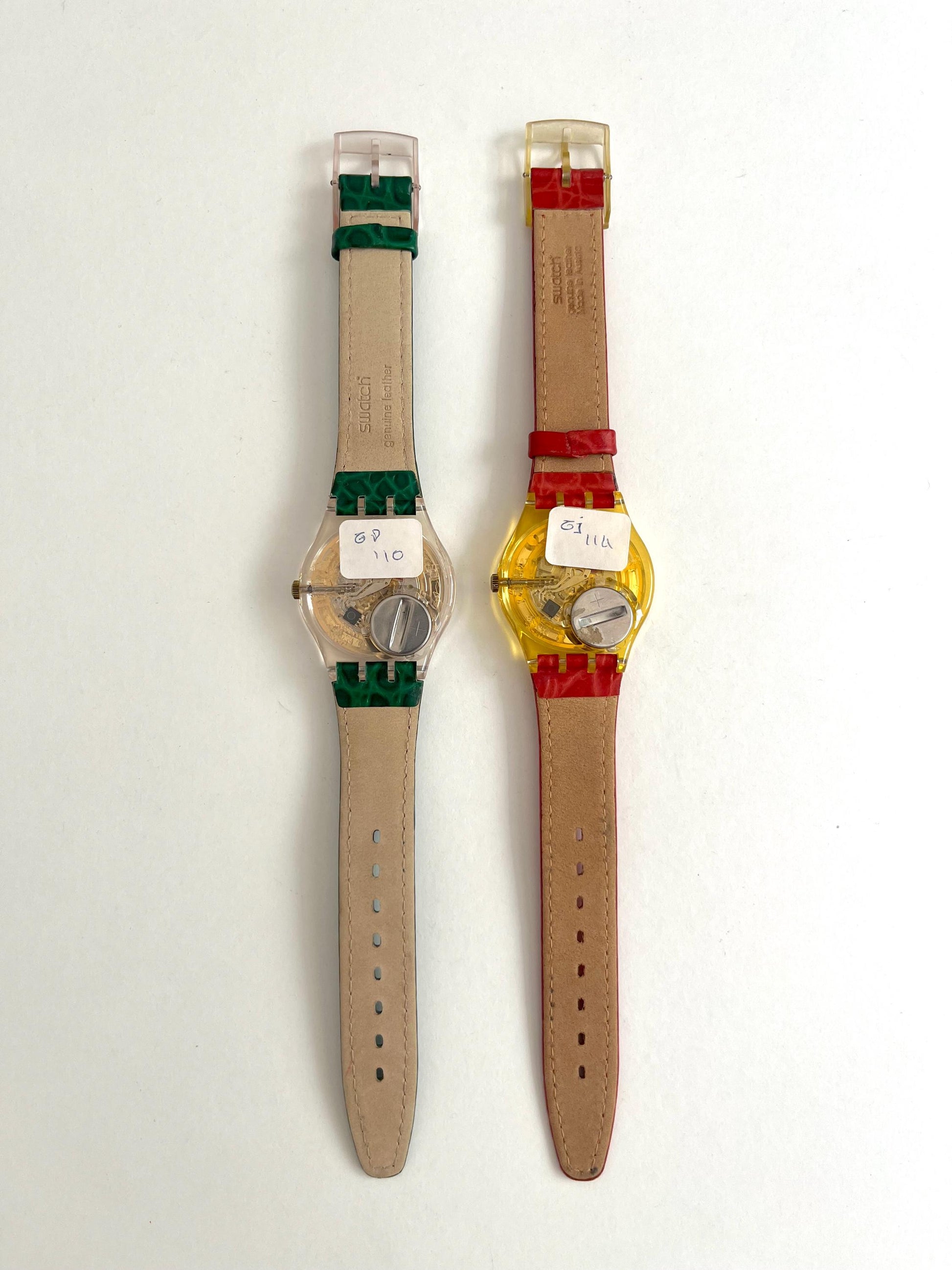 Swatch Gent ROSATHEA GP110 & LYLIUM GJ114 (1995)