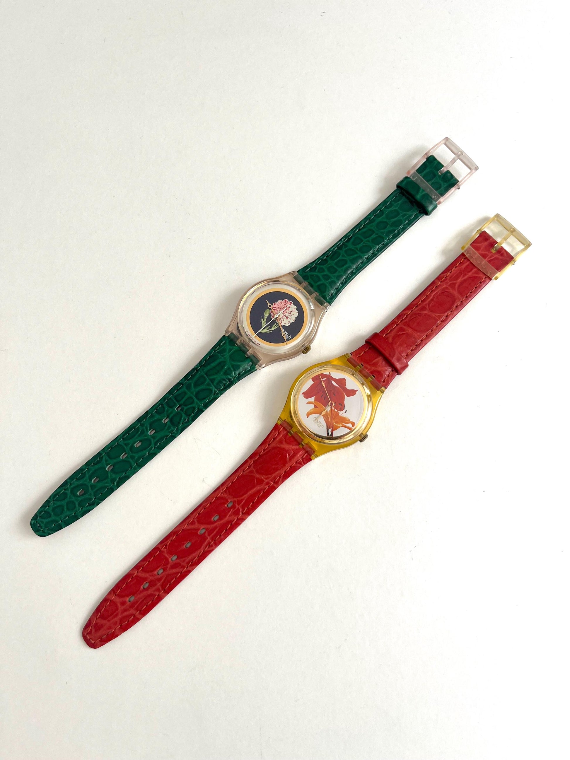 Swatch Gent ROSATHEA GP110 & LYLIUM GJ114 (1995)
