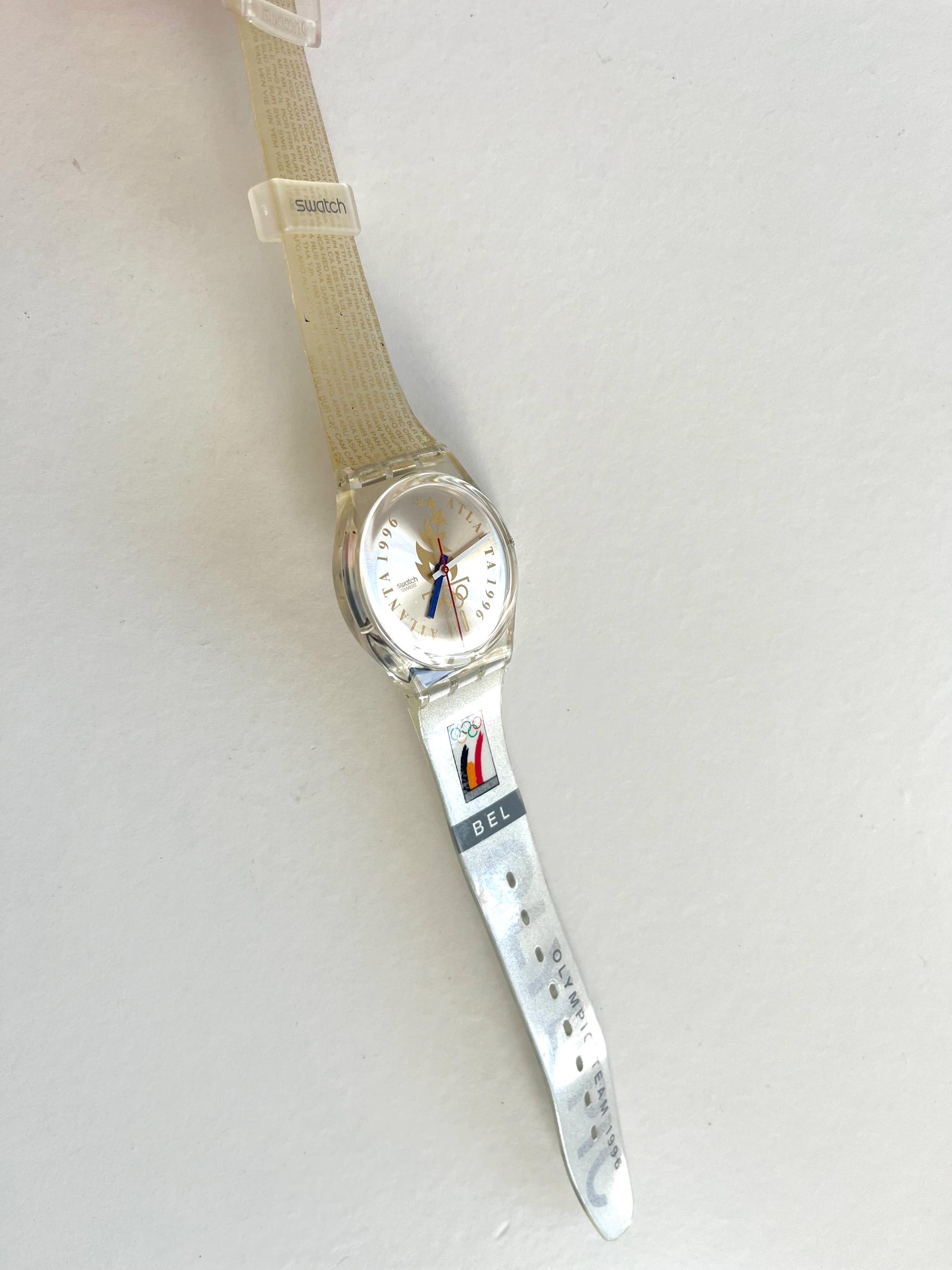 Swatch Olympics BELGIUM Olympic Team GZ150L (1996)