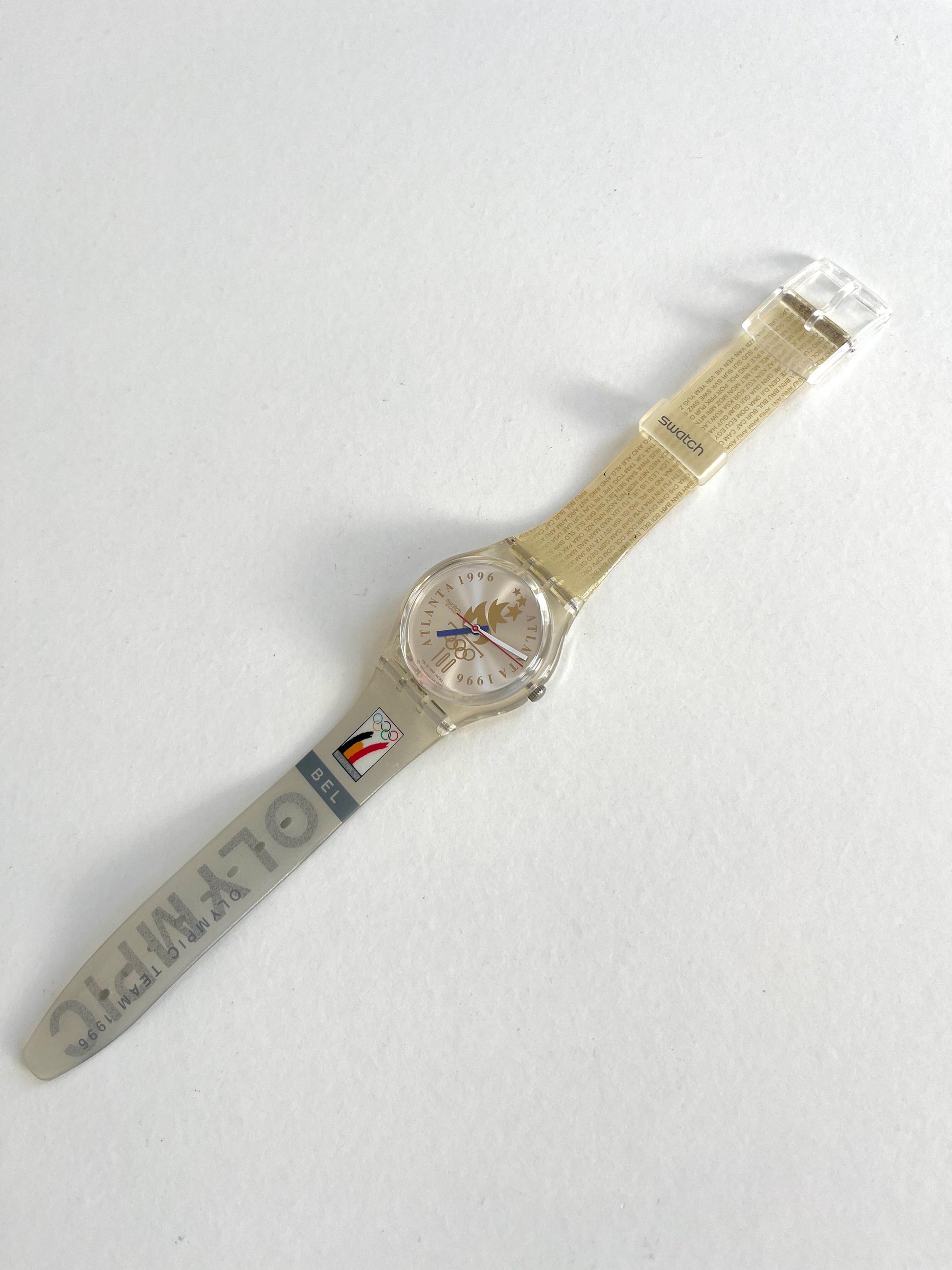 Swatch Olympics BELGIUM Olympic Team GZ150L (1996)