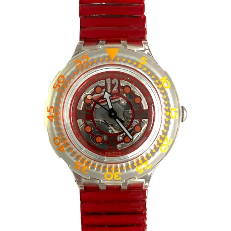 Swatch Scuba 200 RED MARINE SDK115 (1994)