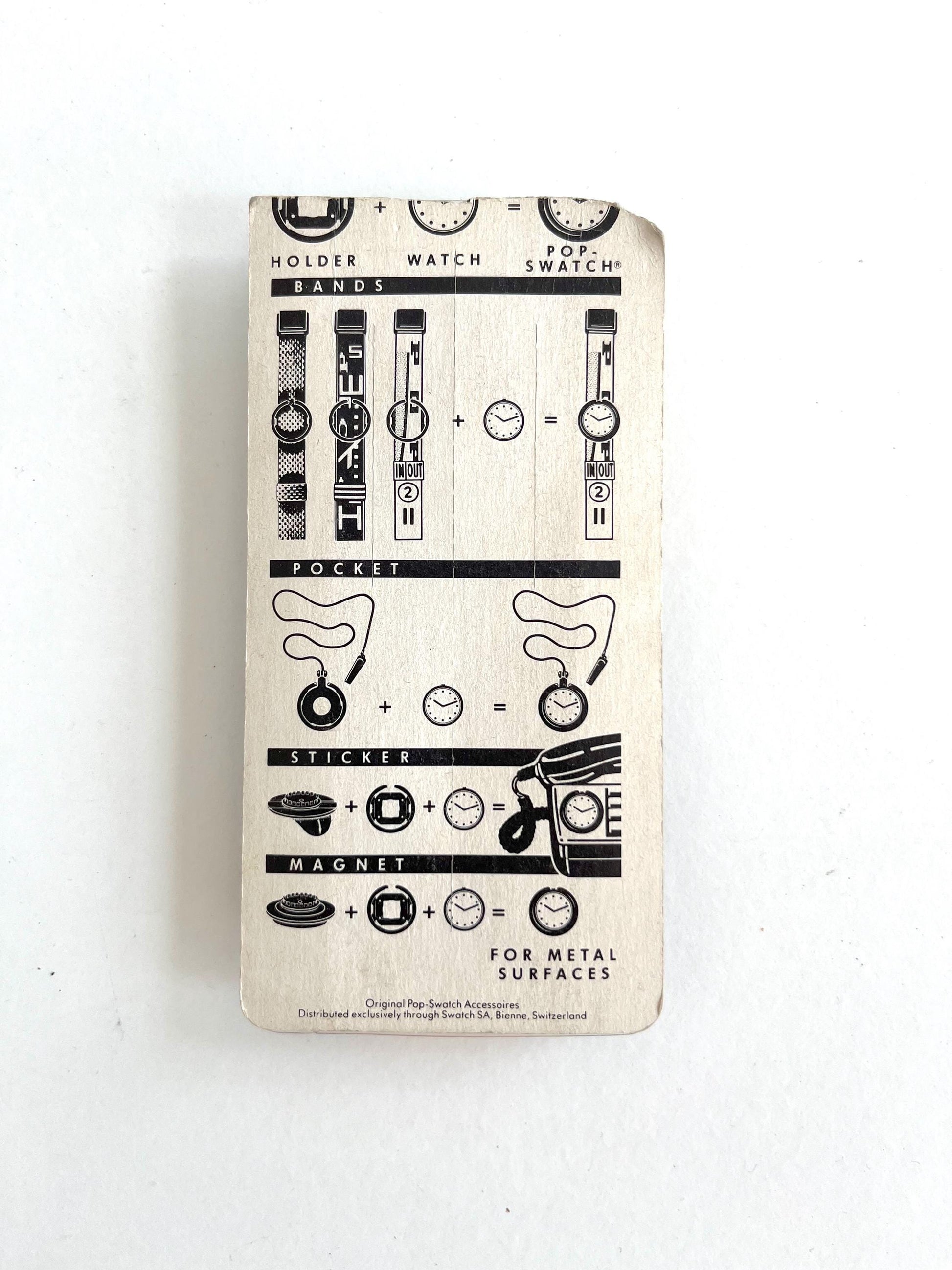 Replacement Band for Pop Swatch Granatina APWB167 (1992)