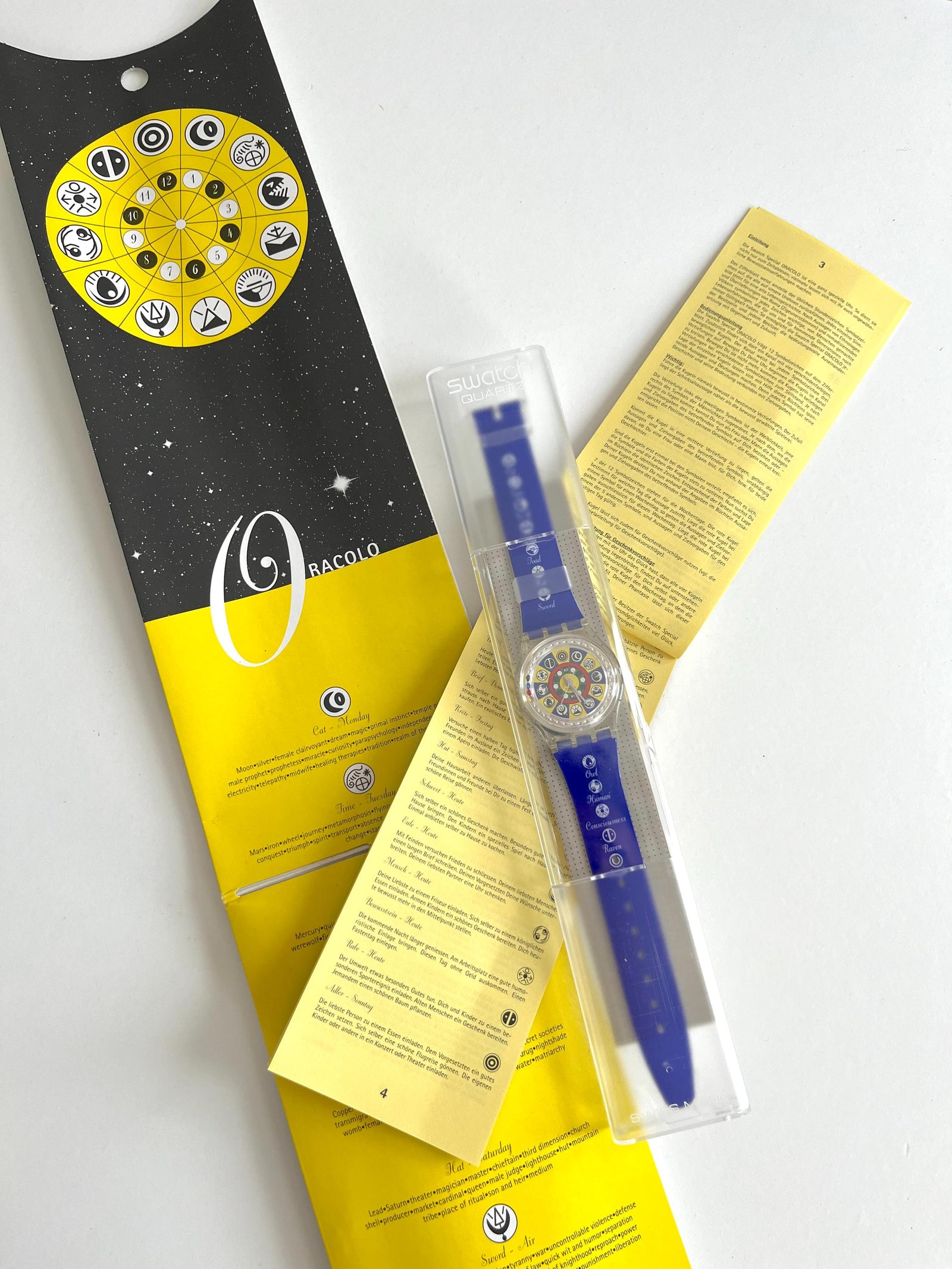 Swatch Gent Special ORACOLO PACK GZ151 (1996)