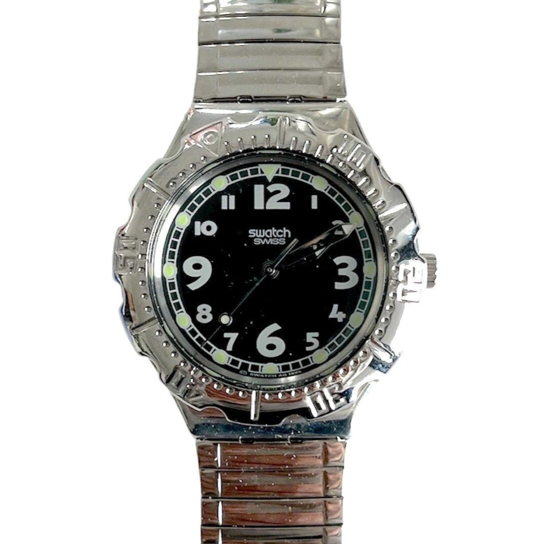 Swatch Irony Scuba GREEN DIP YDS105