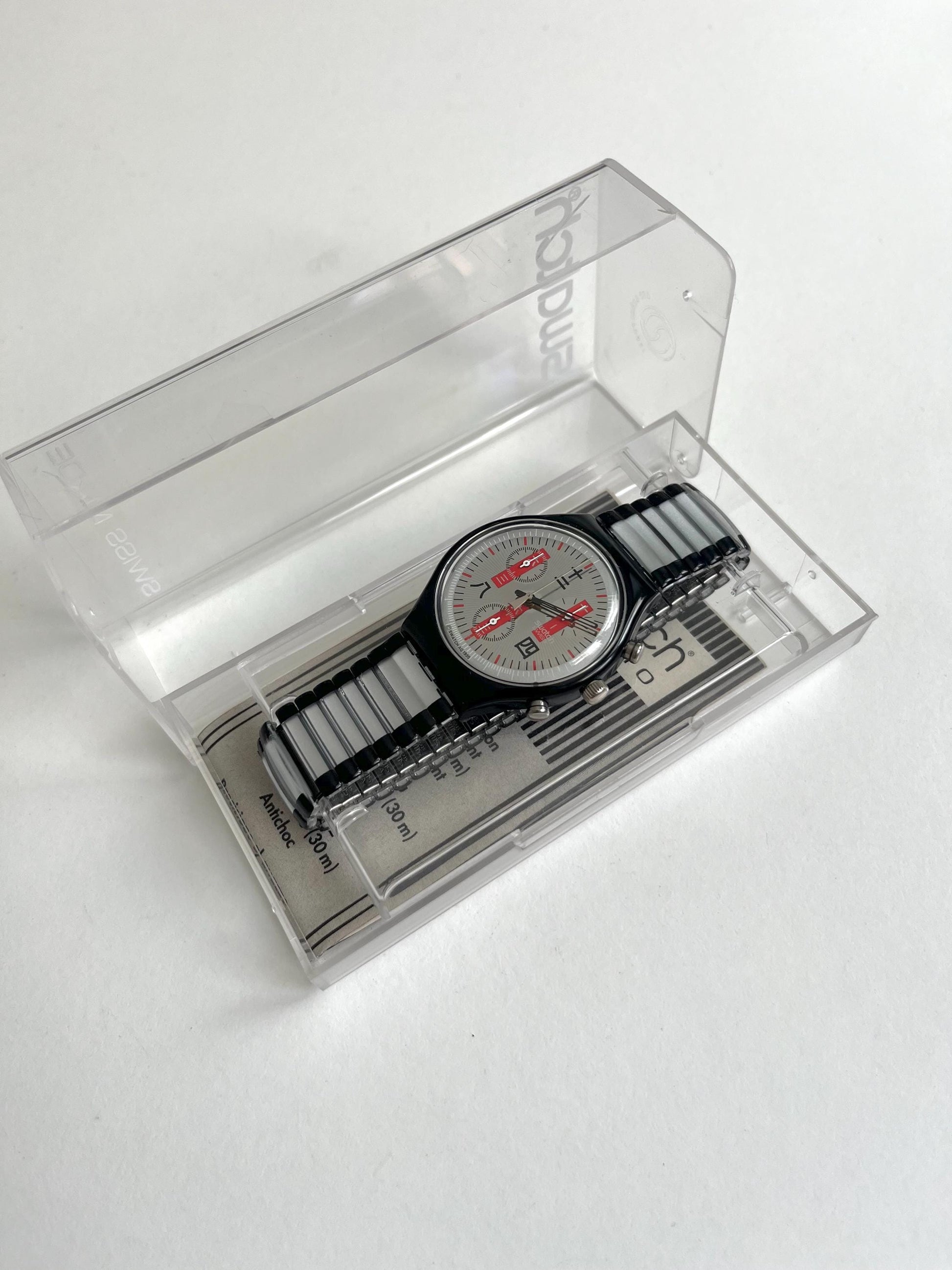Swatch Chrono REDBANNER SCM113 (1996)