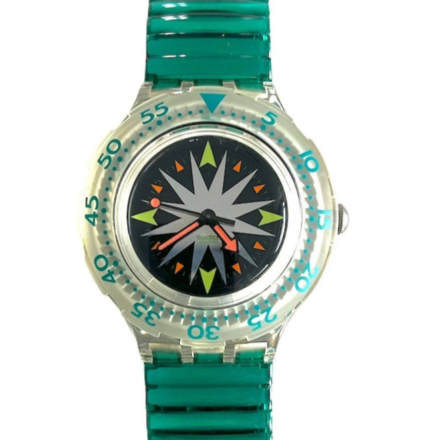Swatch Scuba 200 MINT DROPS SDK109 (1993)