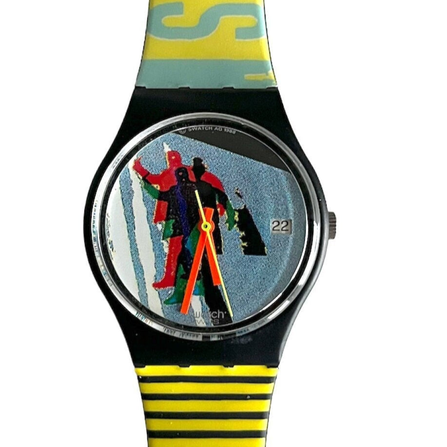 Swatch Gent Taxi Stop GB410 (1989)