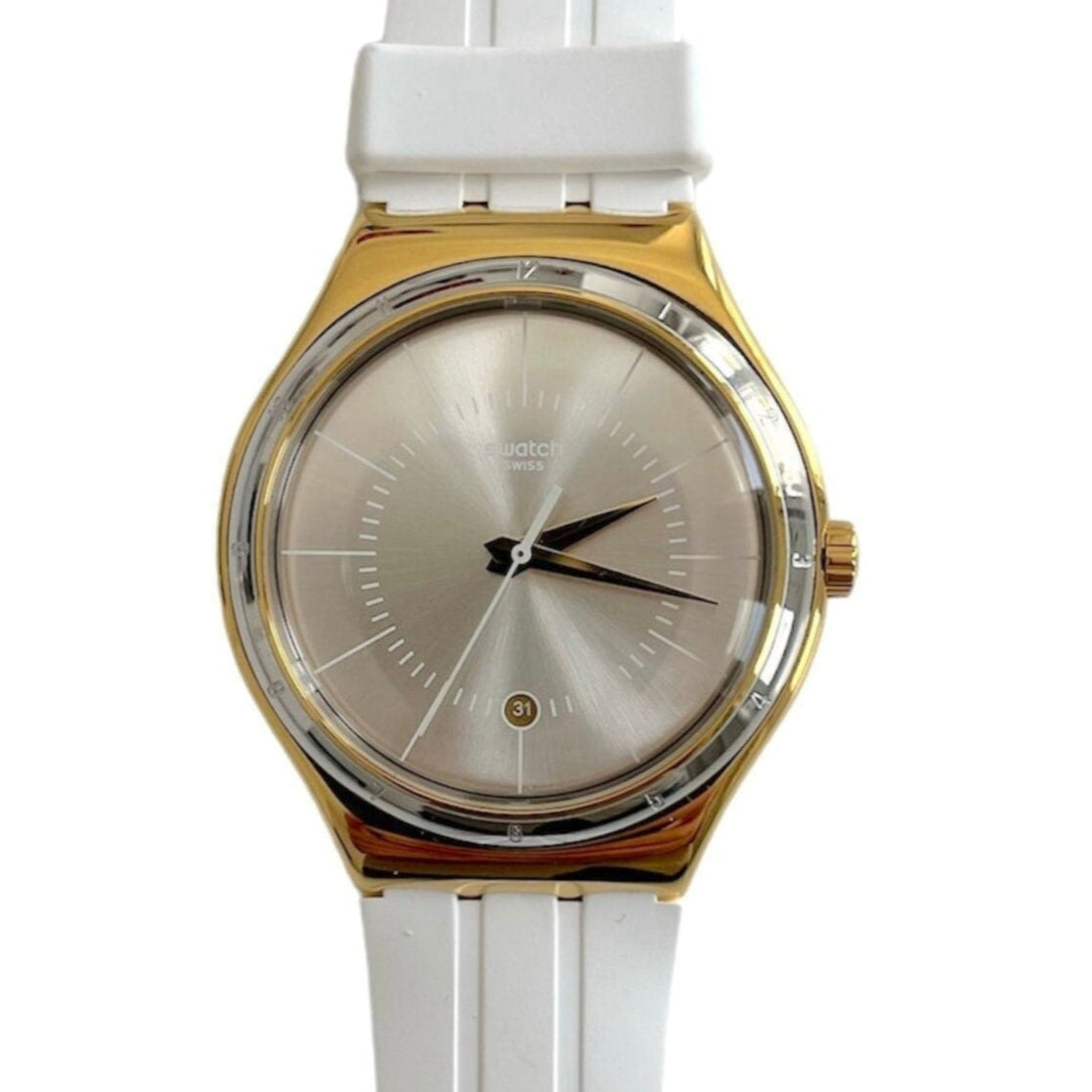 Swatch Irony Big Classic WHITELINER YWG401