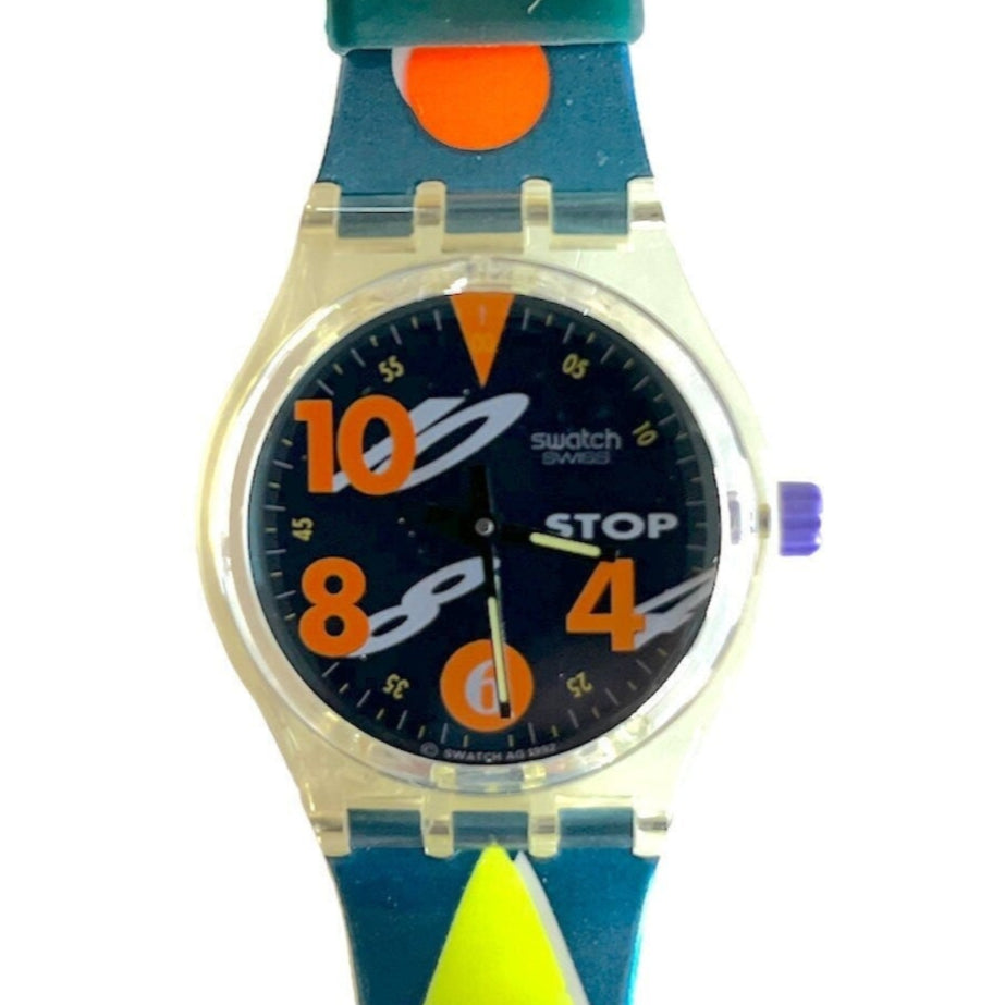 Swatch Stop Watch | Vintage Dual-Movement Gent-Size Collector