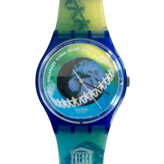 Swatch Gent Special RUND UM DIE UHR (Unesco) GZ153 (1996)