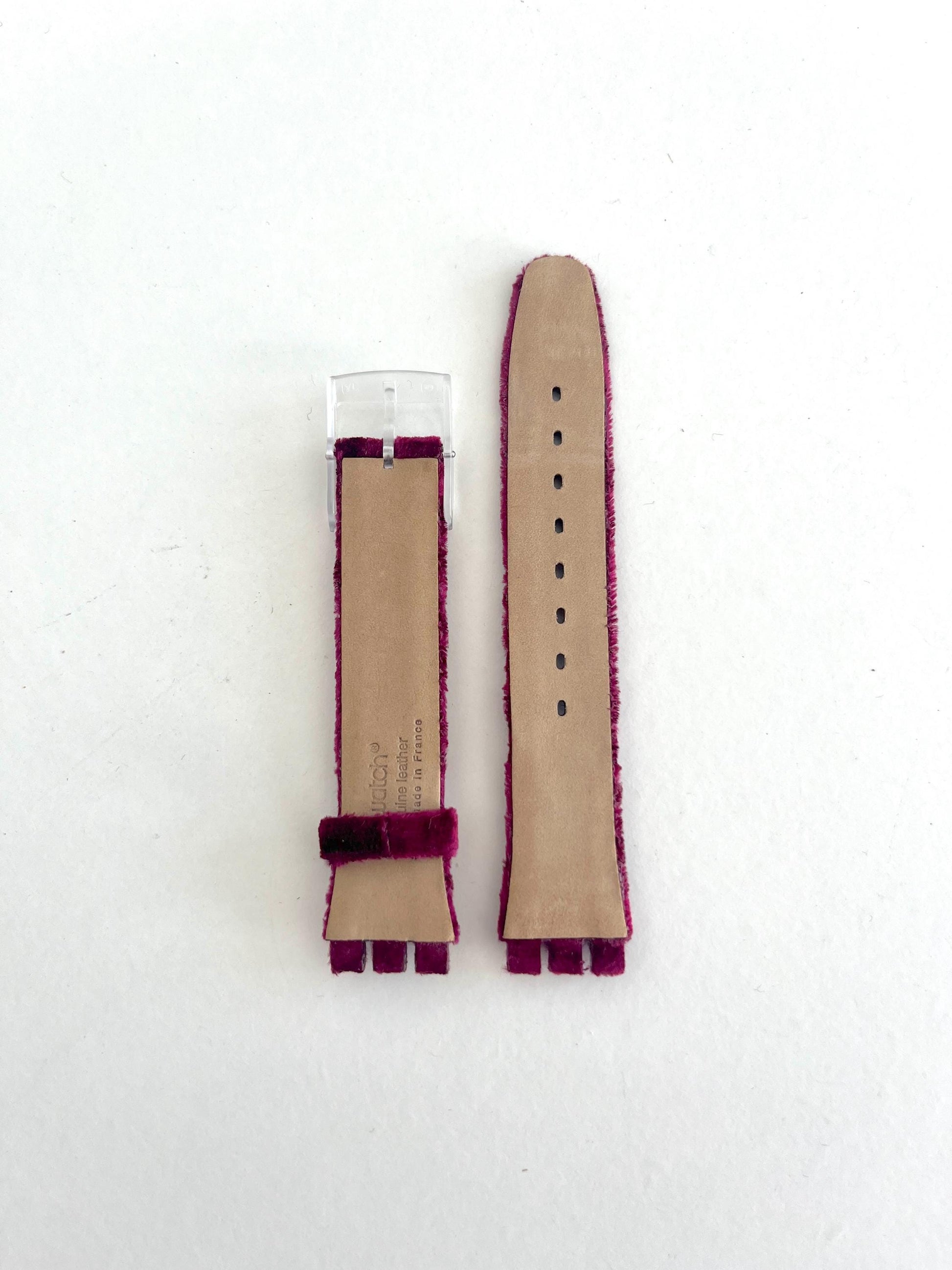 Replacement Band For Swatch Gent SAINT VELOURS GK203