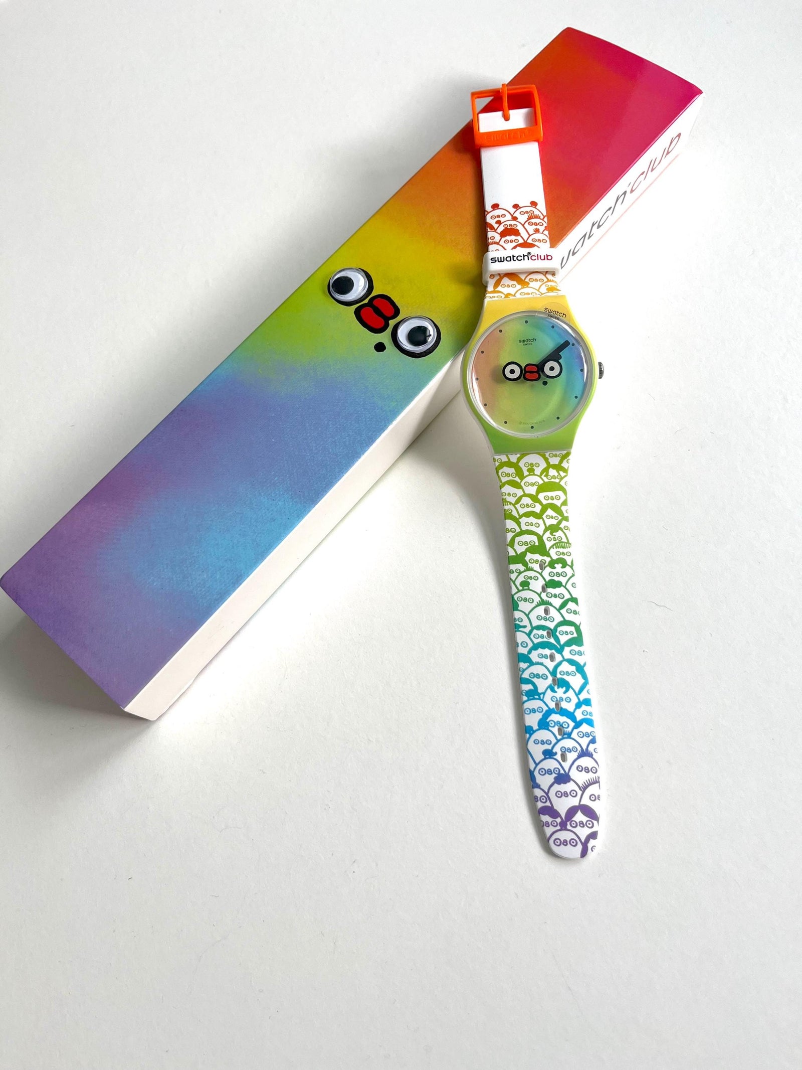 Swatch New Gent Club Special WHAT YO FACE SUOZ303 (2019)