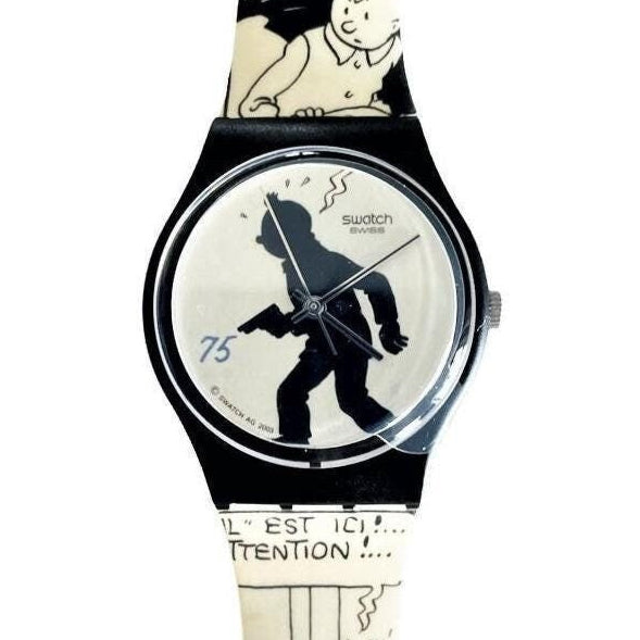Swatch Gent Special Happy Birthday TINTIN GZ187 (2004)