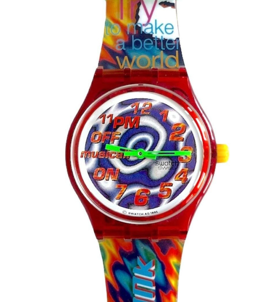 Swatch Special Musicall 11PM by Paolo Mendonca SLZ103 (1995)