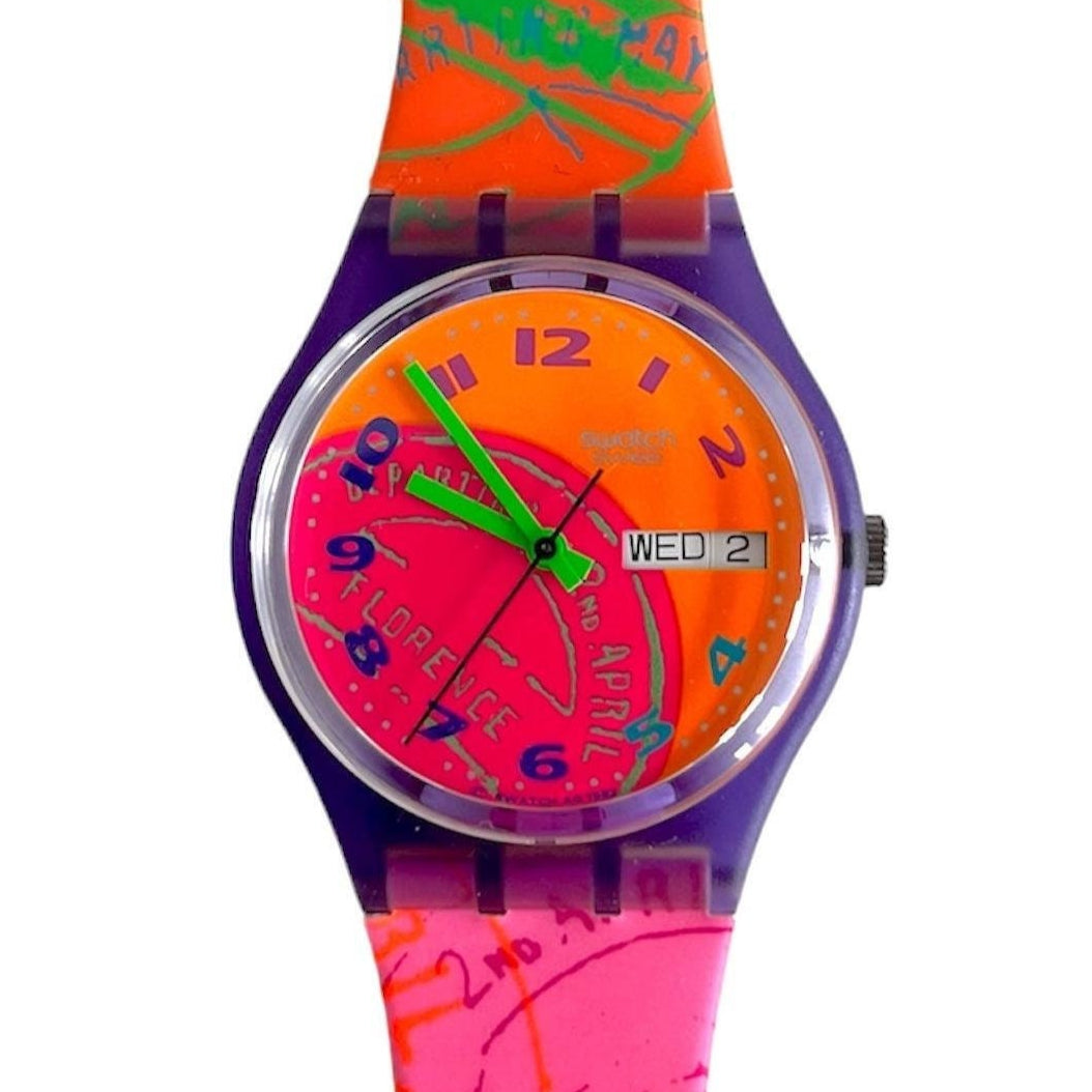 Swatch Gent FLUO SEAL GV700 (1993)