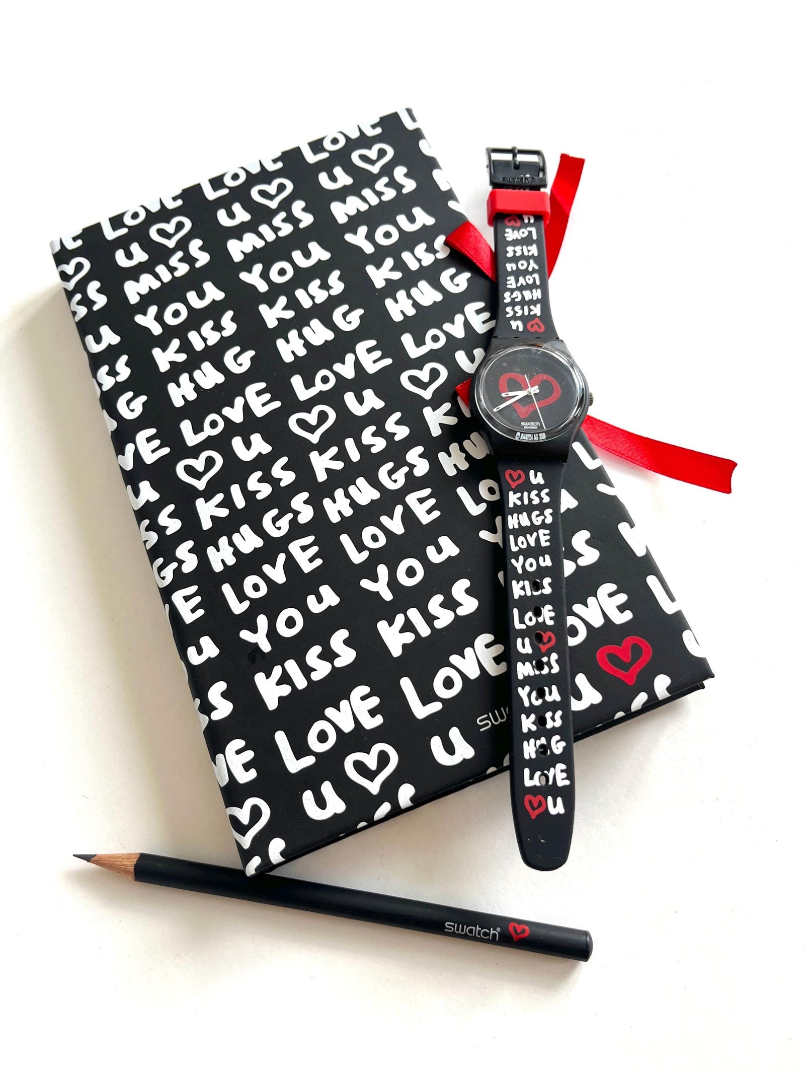 Swatch Gent LOVE SECONDS Valentine Special GB246 (2010)