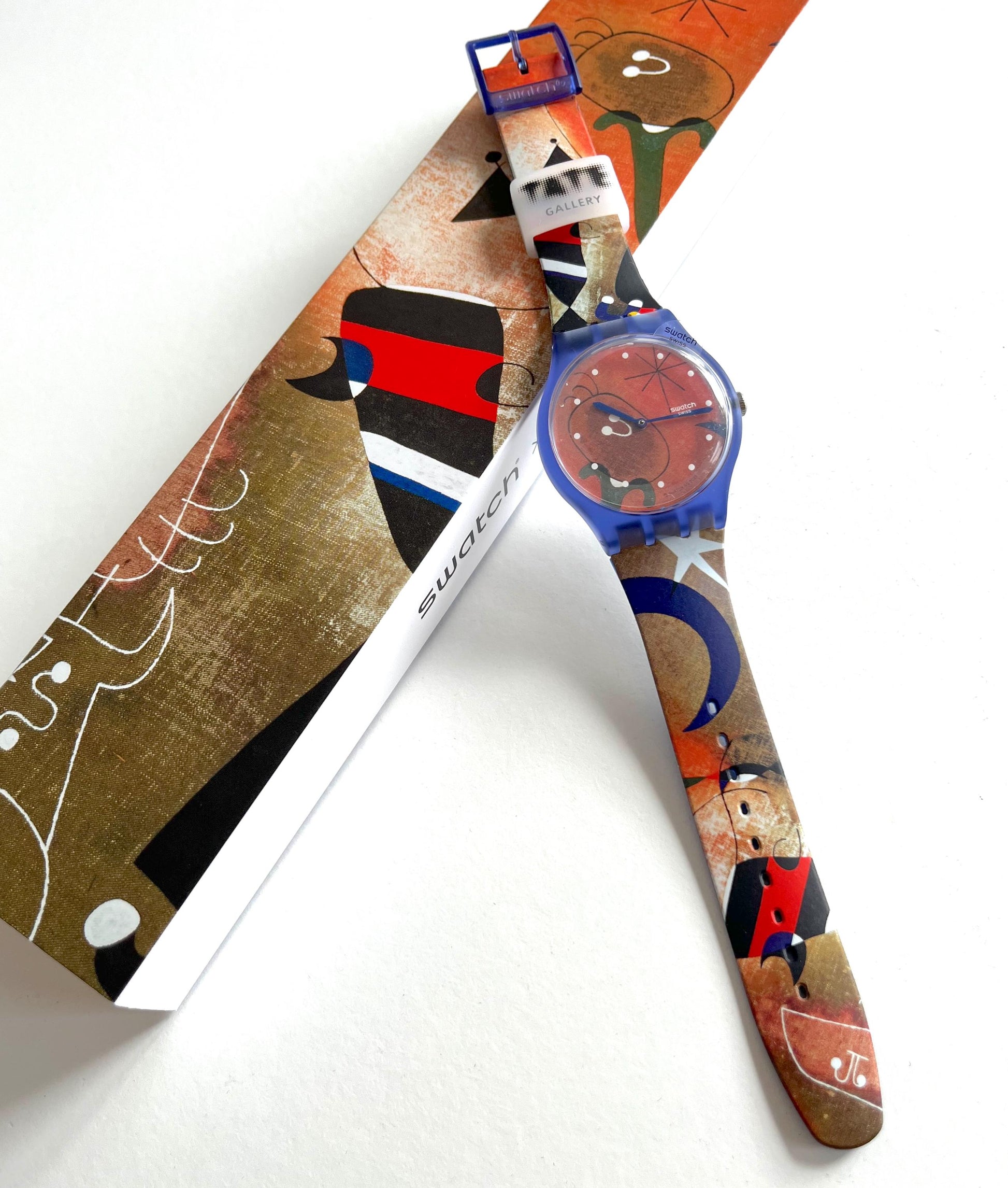 Swatch  Miro's Woman & Bird In The Moonlight SO29Z136 (2022)