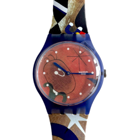 Swatch  Miro's Woman & Bird In The Moonlight SO29Z136 (2022)