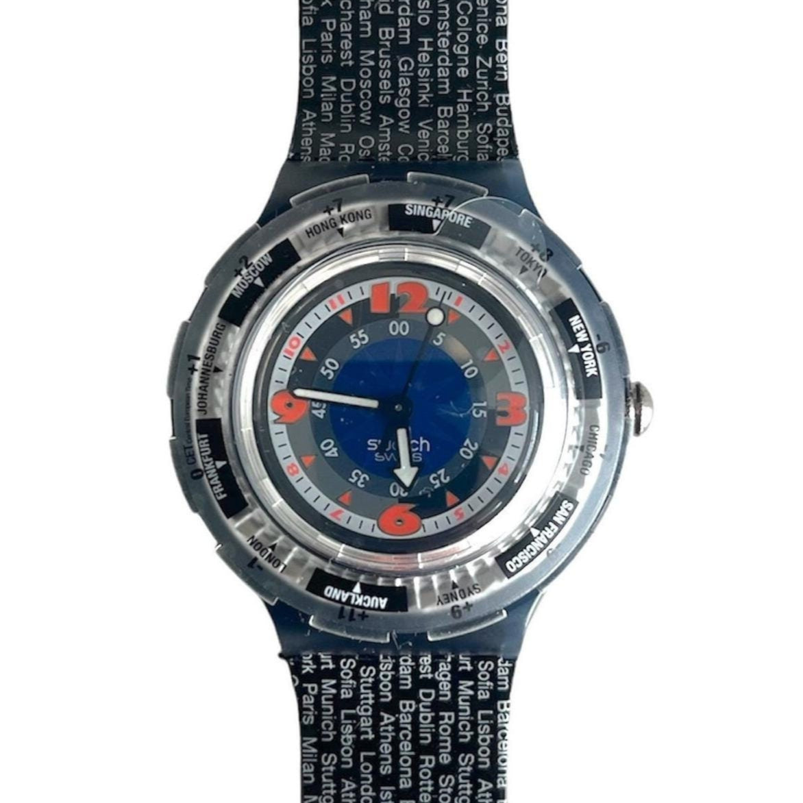 時計 Swatch Scuba 2000 時計 Swatch Scuba 2000 2000 Rare Blue Swatch Scuba 200 Swiss