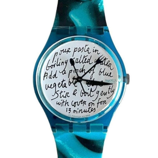 Swatch Gent Artist Special BLUE PASTA GG138 (1995)