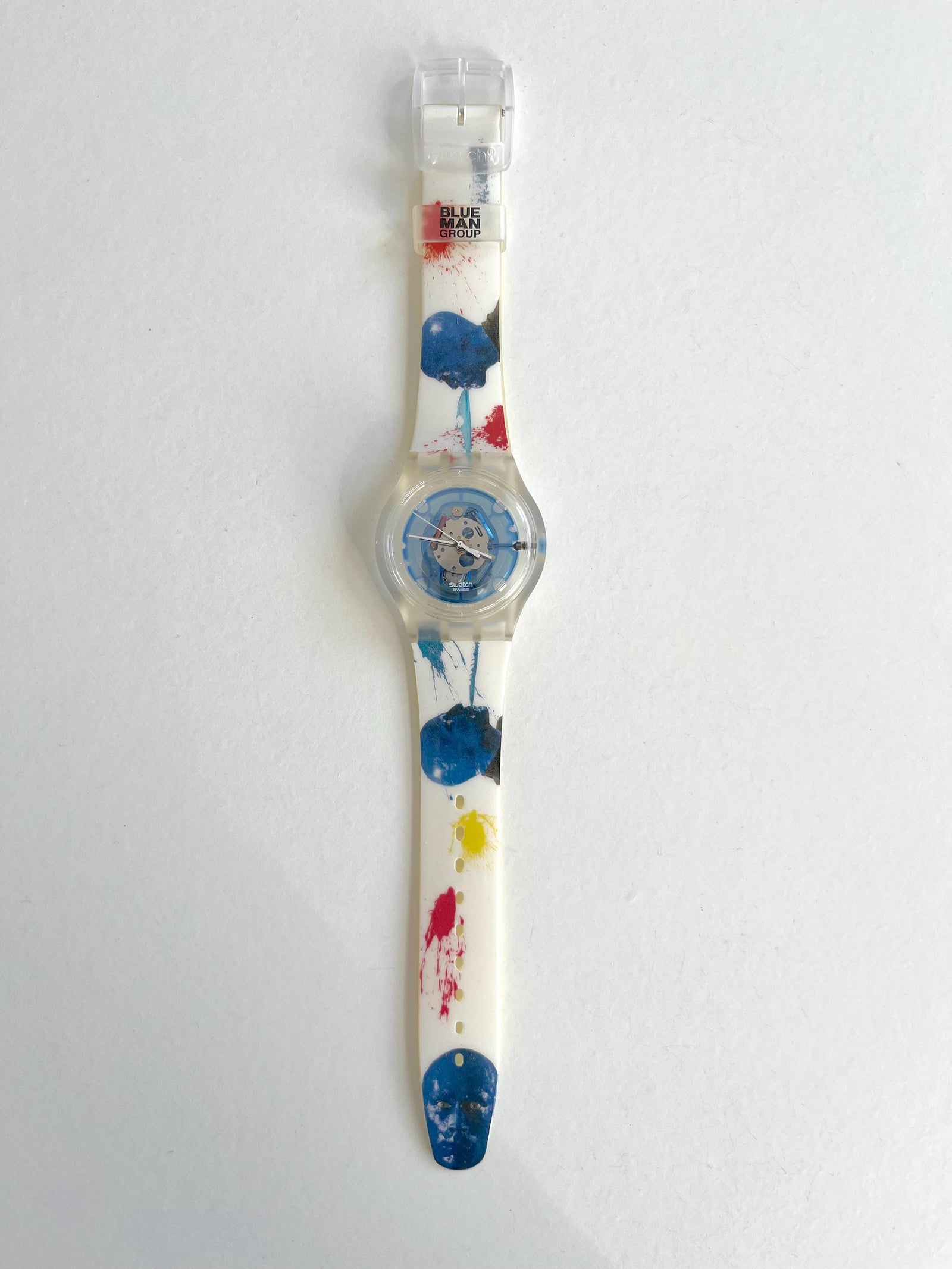Swatch Blue (Blue Man Group) SUJK104C (2002)