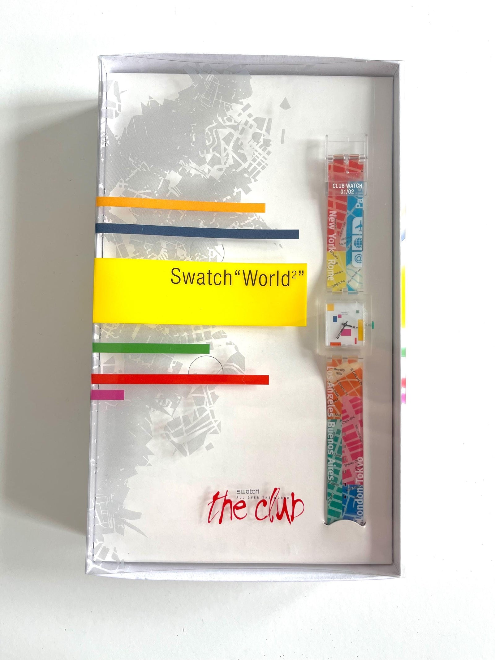 Swatch Square WORLD 2 Club Special SUAZ100 (2001)