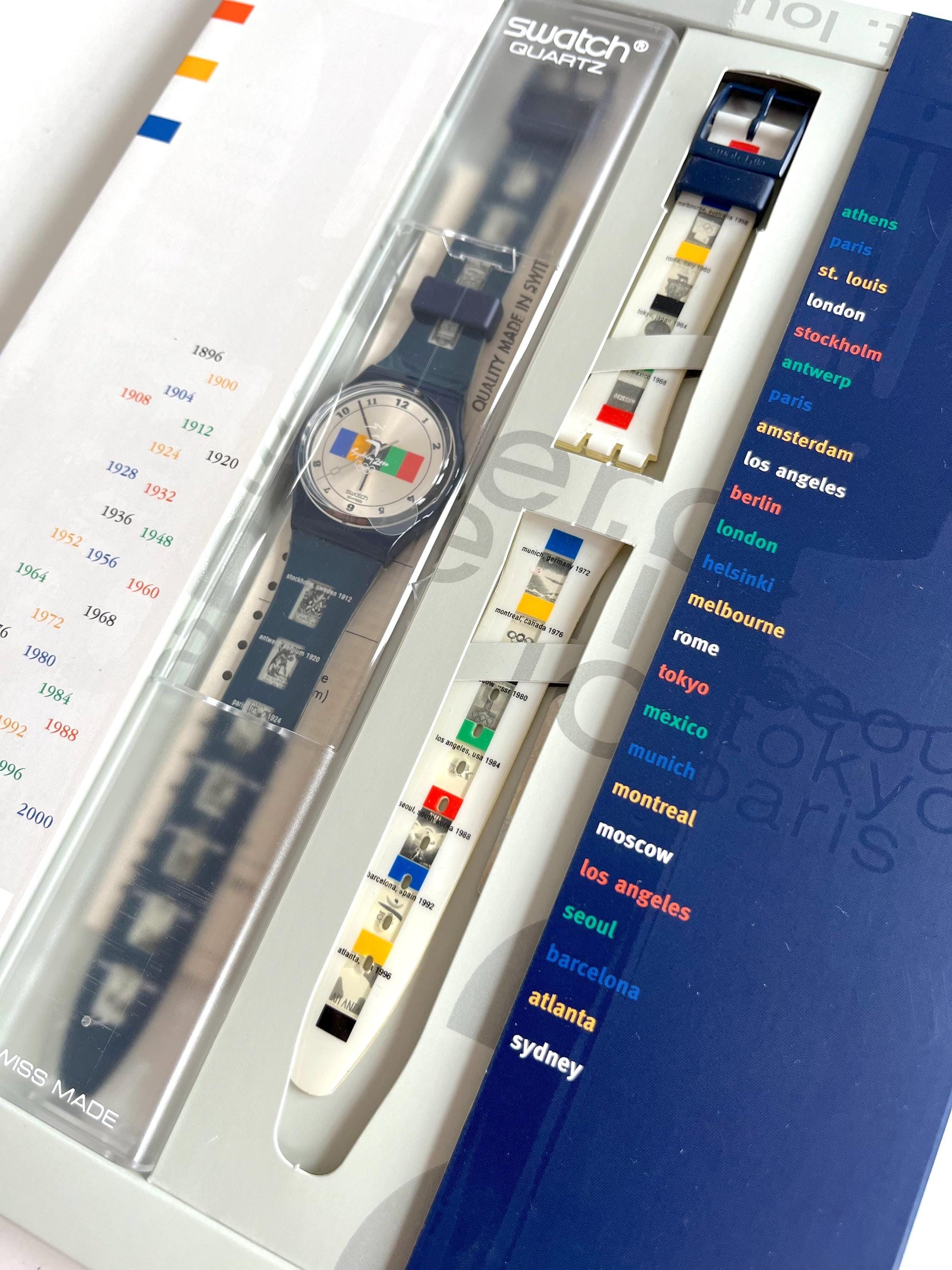 Swatch Gent Olympics 104 YEARS GN183 (2000)