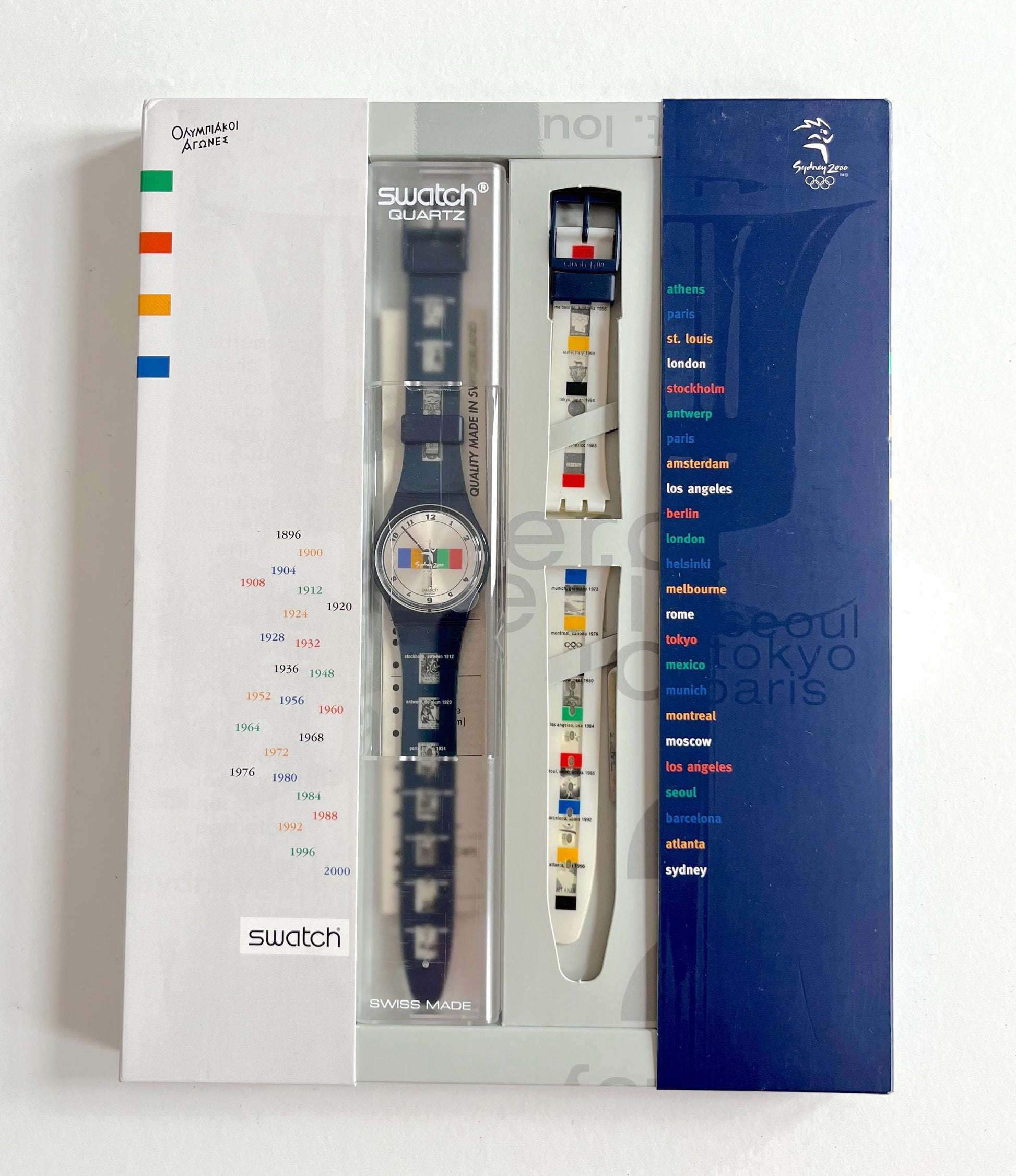 Swatch Gent Olympics 104 YEARS GN183 (2000)