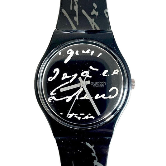 Swatch Gent WHITE WRITING GB165 (1995)