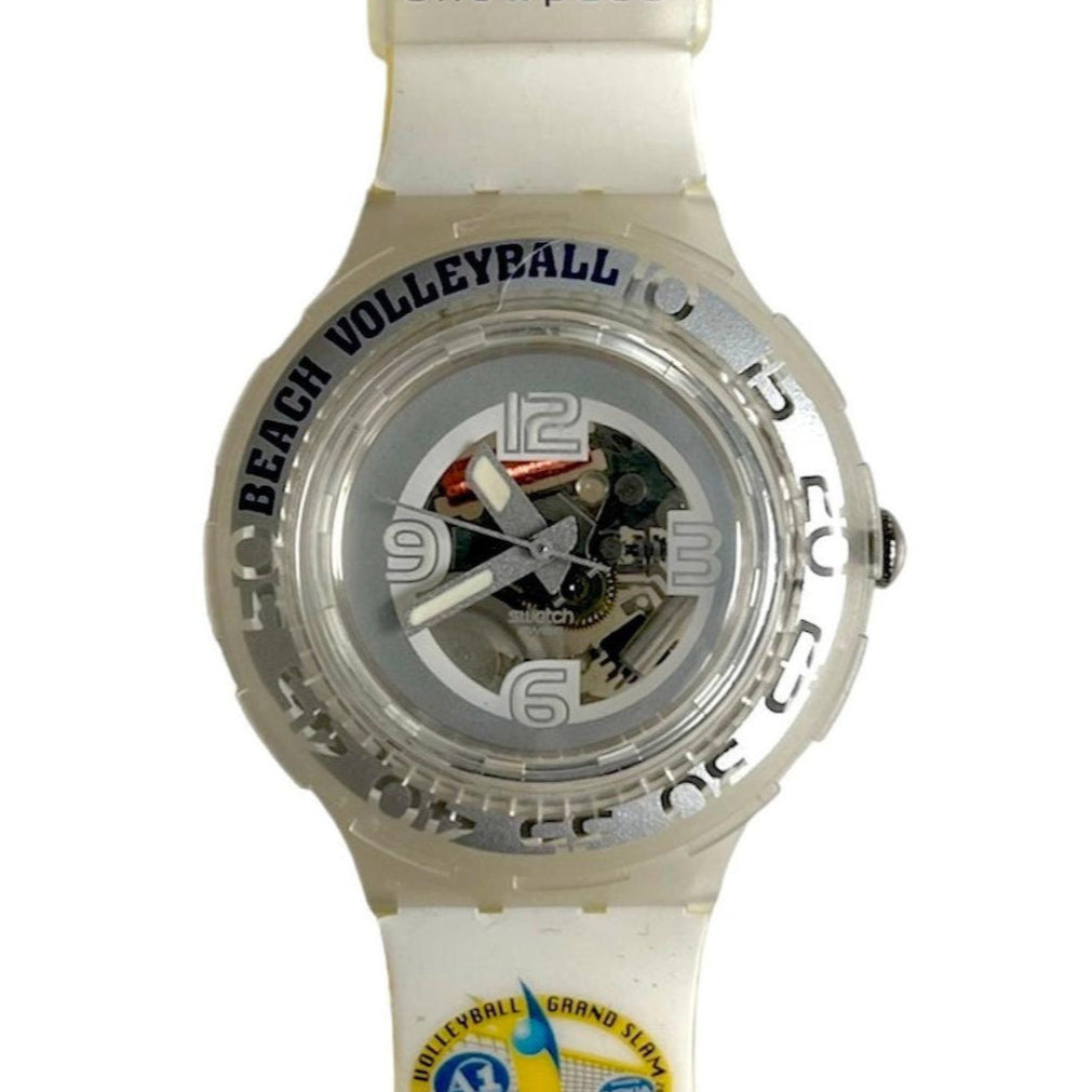 Swatch Scuba 200 Access BEACH VOLLEYBALL ICICLE SHK101C (2002)