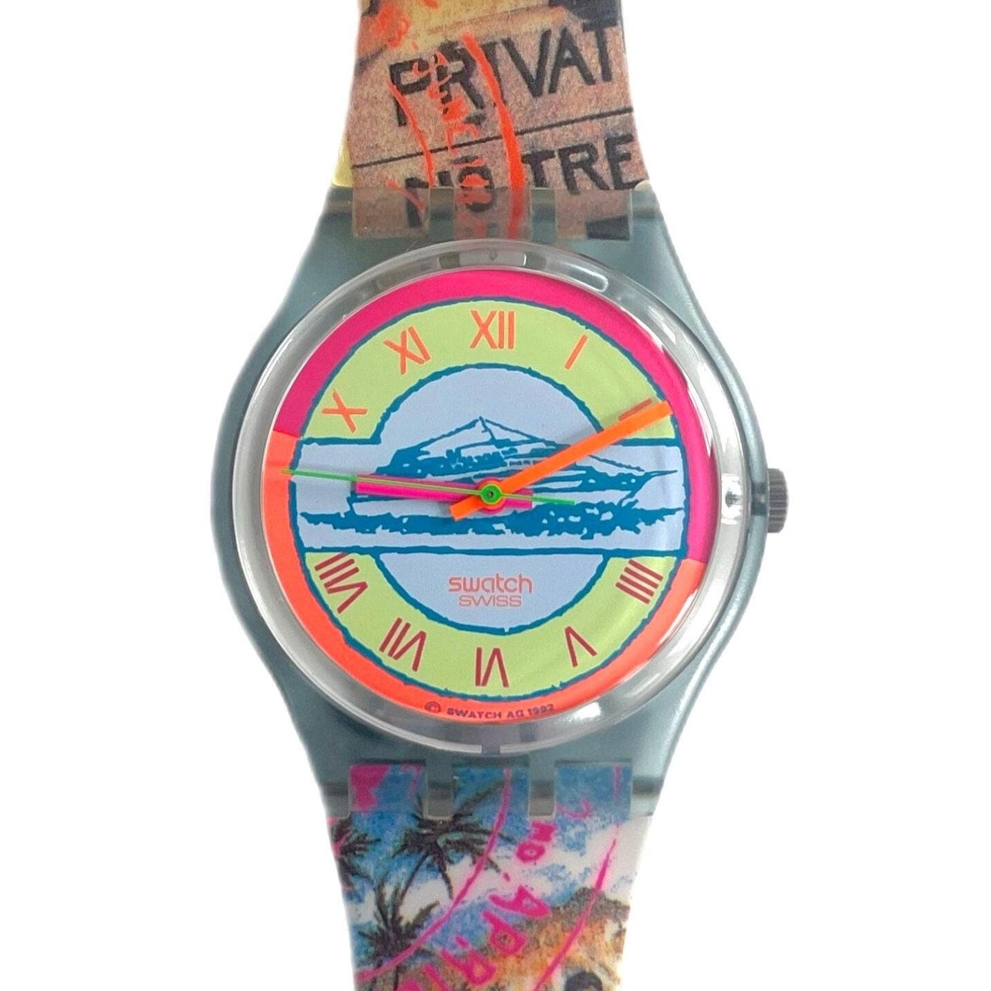Swatch Gent POSTCARD GN127 (1993)