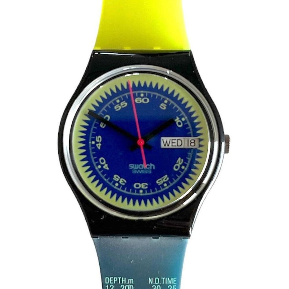 Swatch Gent BLUE NEPTUN GB718 (1990)