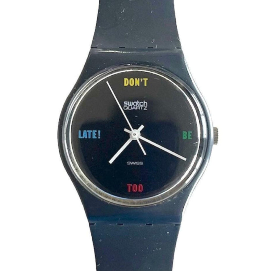 Swatch Gent GA100 Don't Be Too Late (1984)