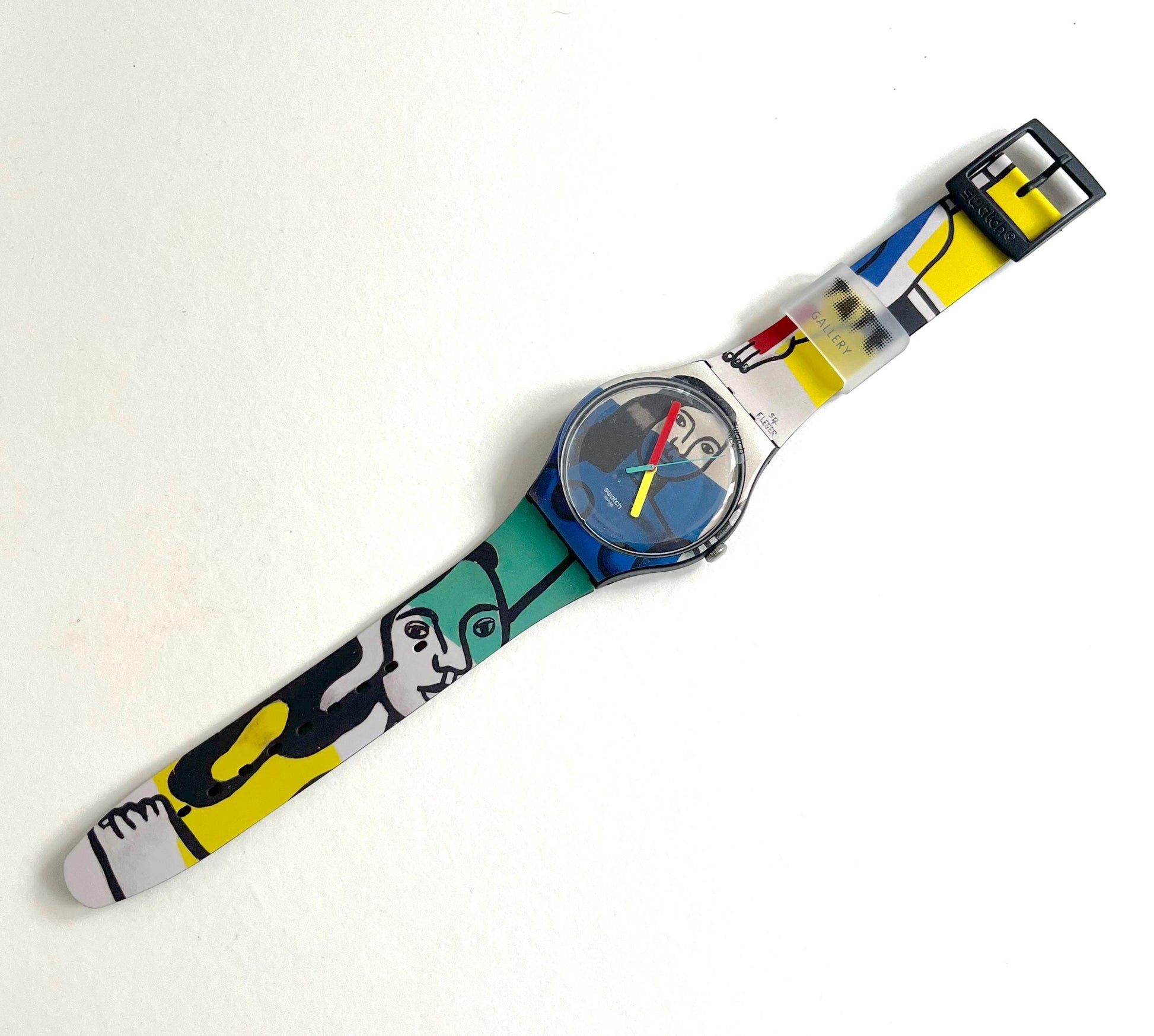 Swatch Art Special Leger's TWO WOMEN HOLDING FLOWERS SUOZ363