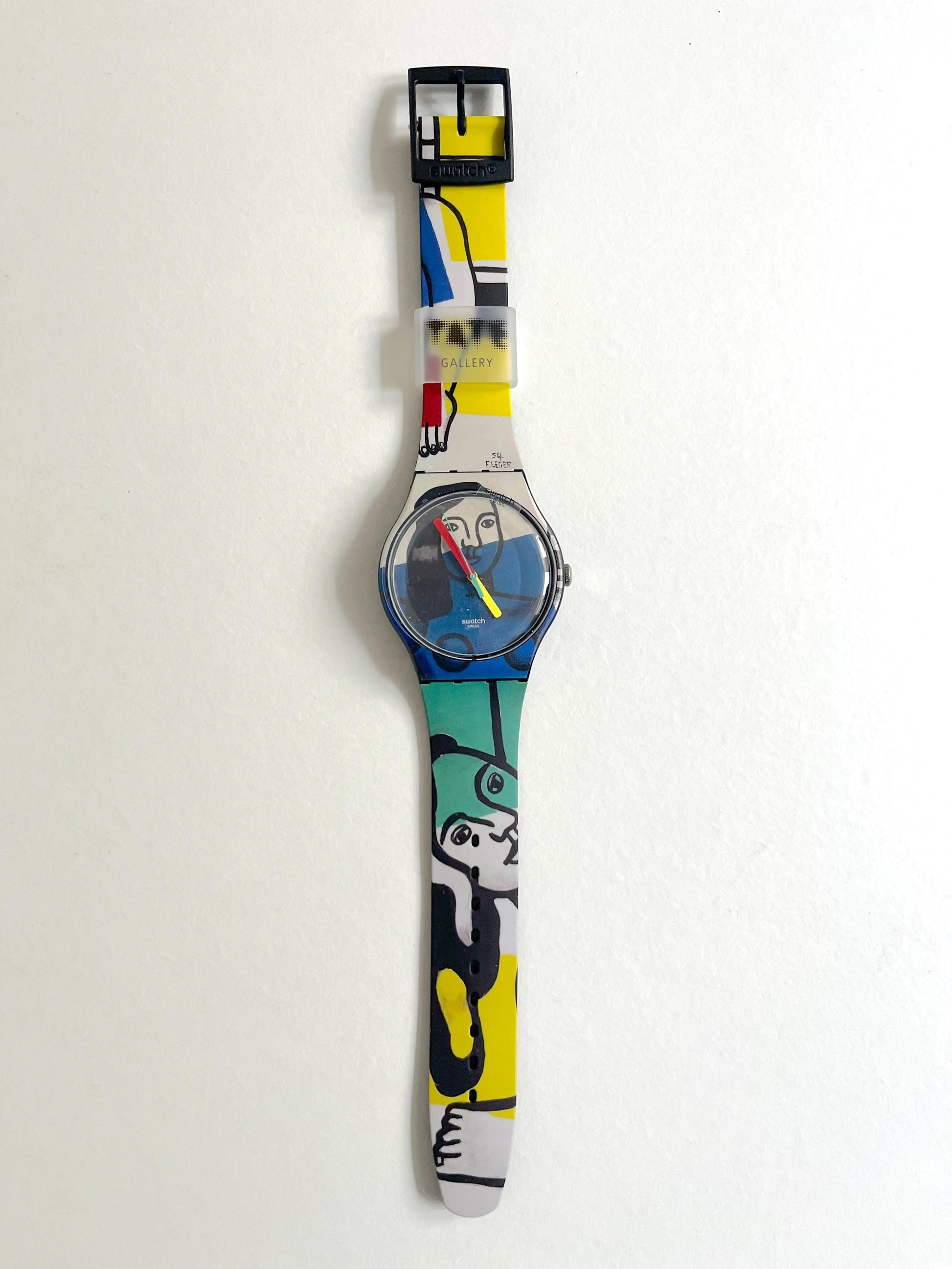Swatch Art Special Leger's TWO WOMEN HOLDING FLOWERS SUOZ363