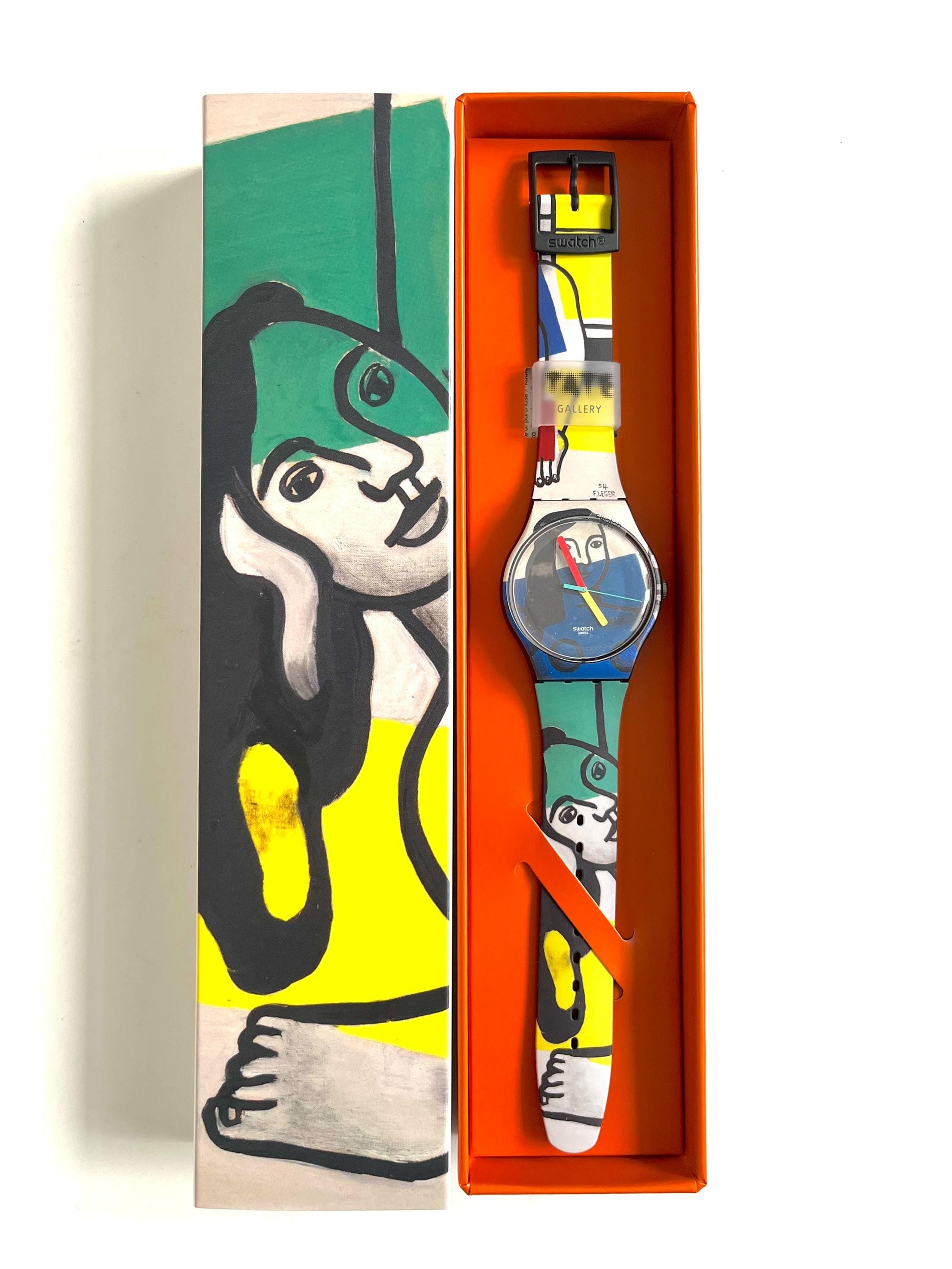 Swatch Art Special Leger's TWO WOMEN HOLDING FLOWERS SUOZ363