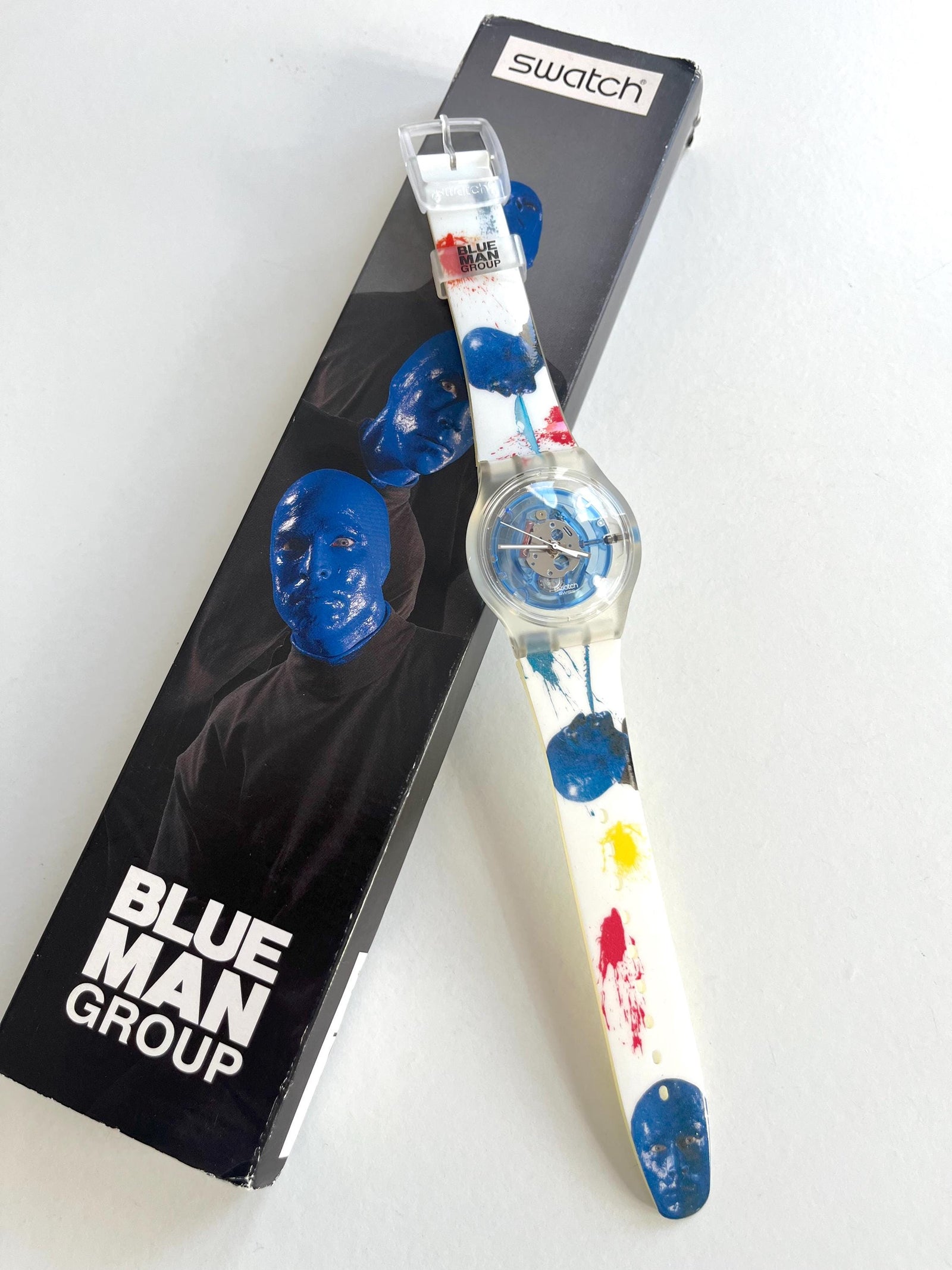Swatch Blue (Blue Man Group) SUJK104C (2002)