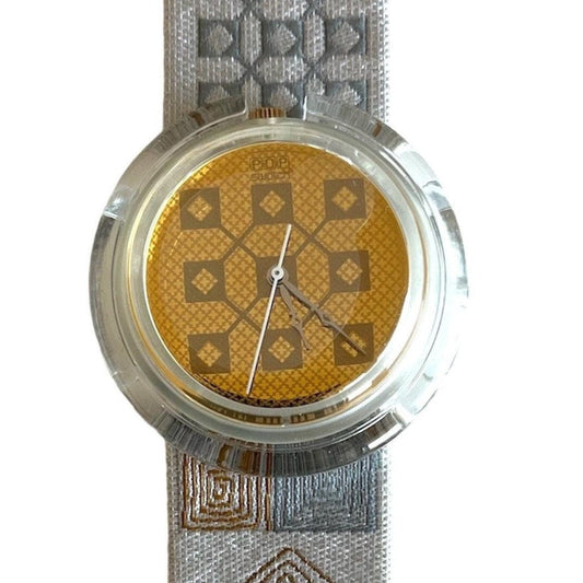 Midi Pop Swatch CREMY GOLD PMK127 (2000)