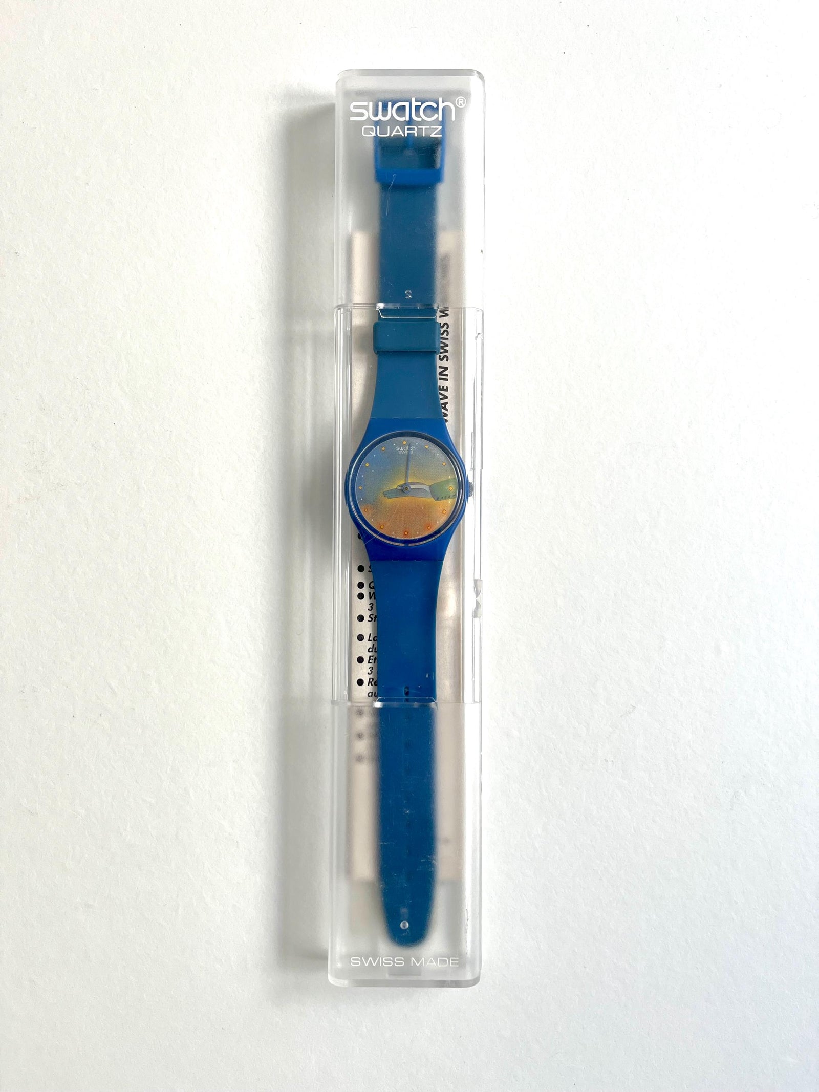 Swatch Artist Special Gent FOLON No. 3 LE TEMPS GZ108 (1987)