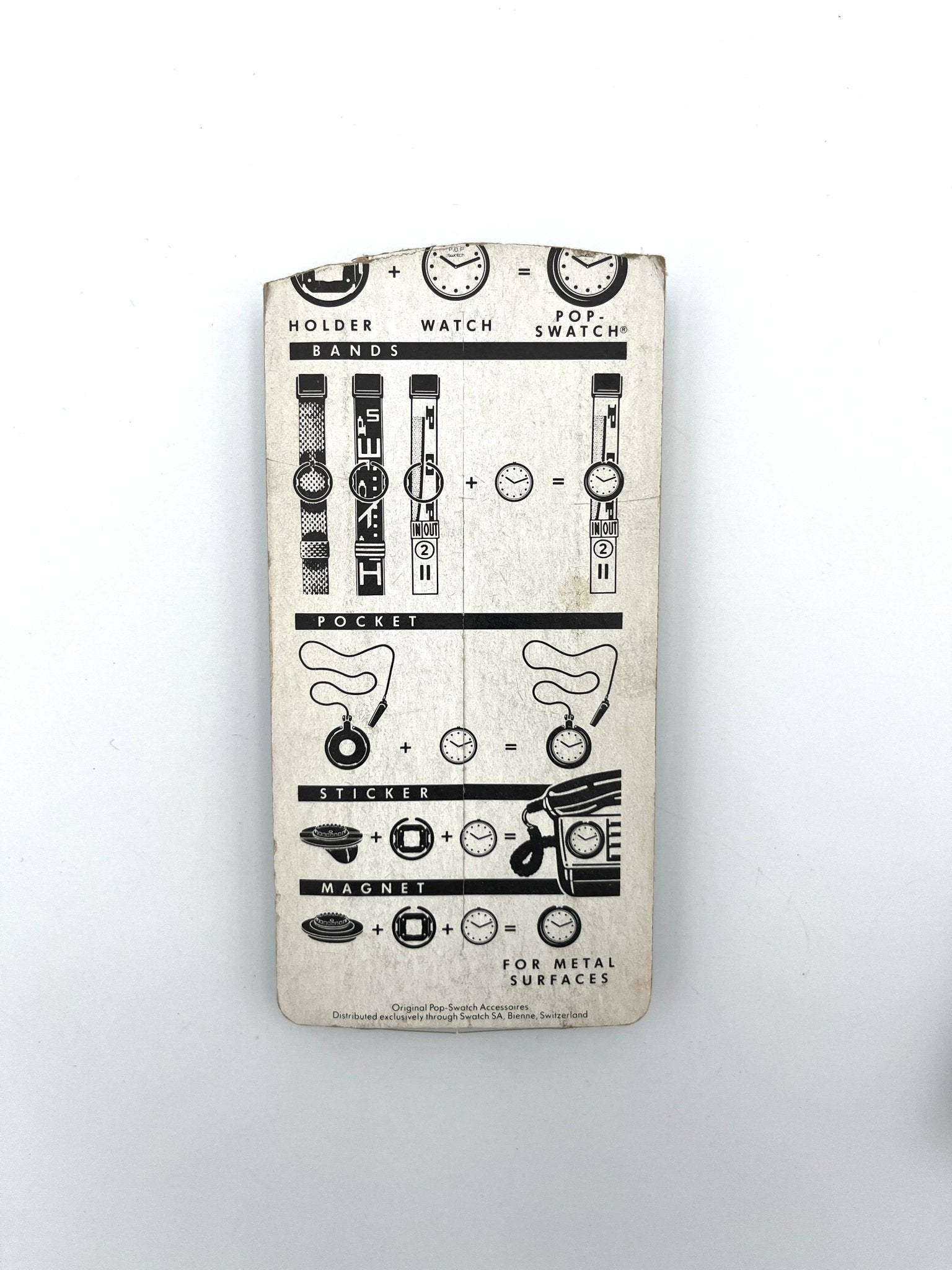 Replacement Band For Pop Swatch ACROBAT APWK149 (1991)