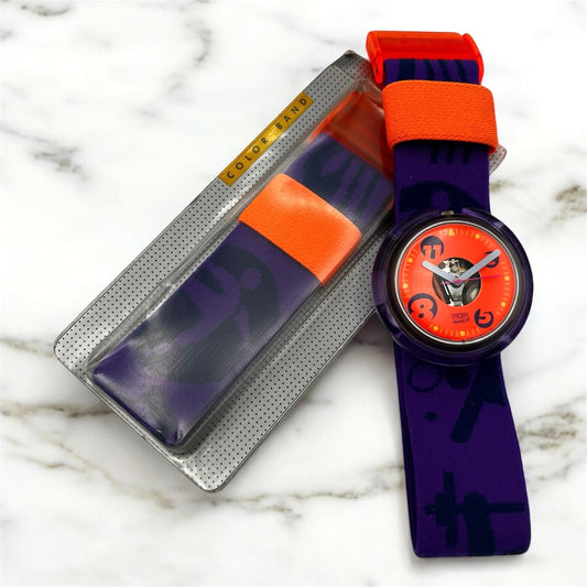 Replacement Band For Pop Swatch FITNESS CLUB APWK162 (1992)