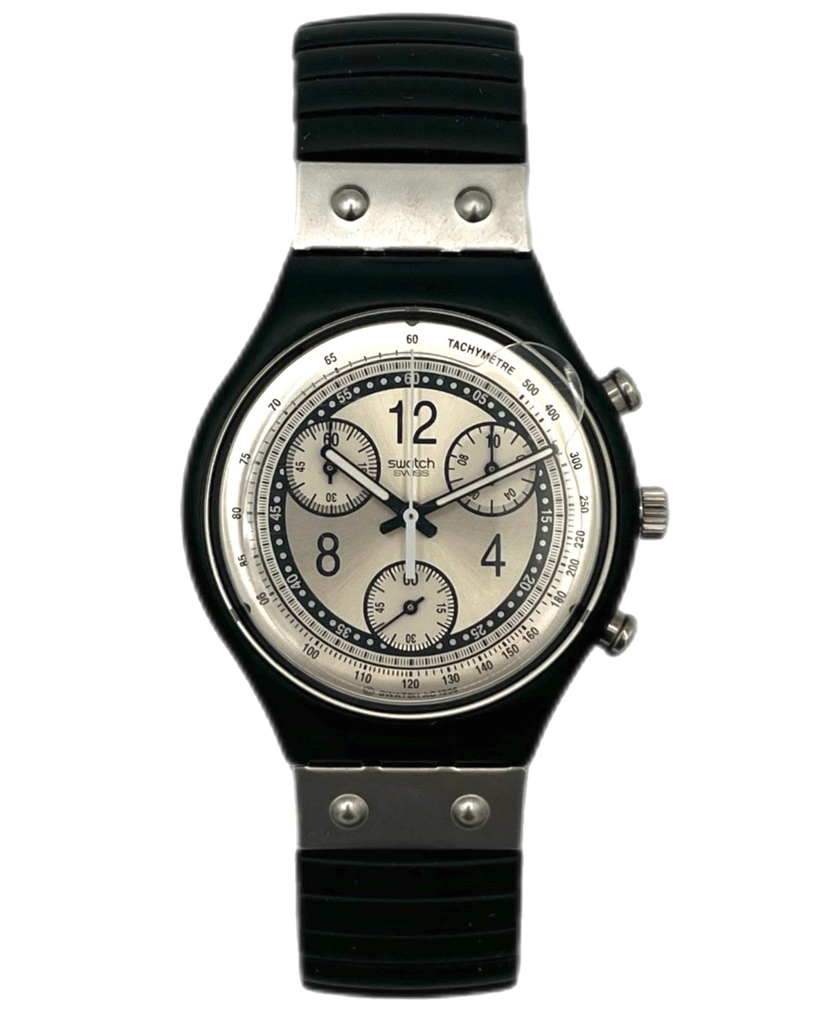 Swatch Chrono METAL EDGE SCB119B (1997)
