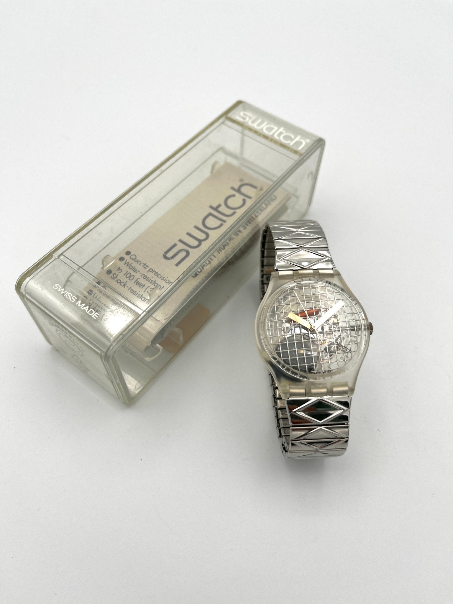 Swatch Flex SILVER NET GK186 (1995)